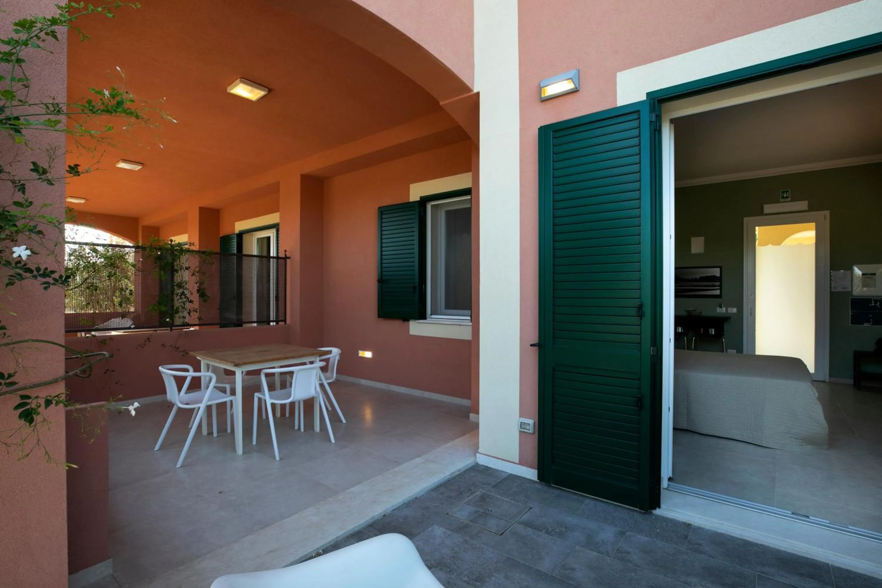 Patio in Corte Olea Resort