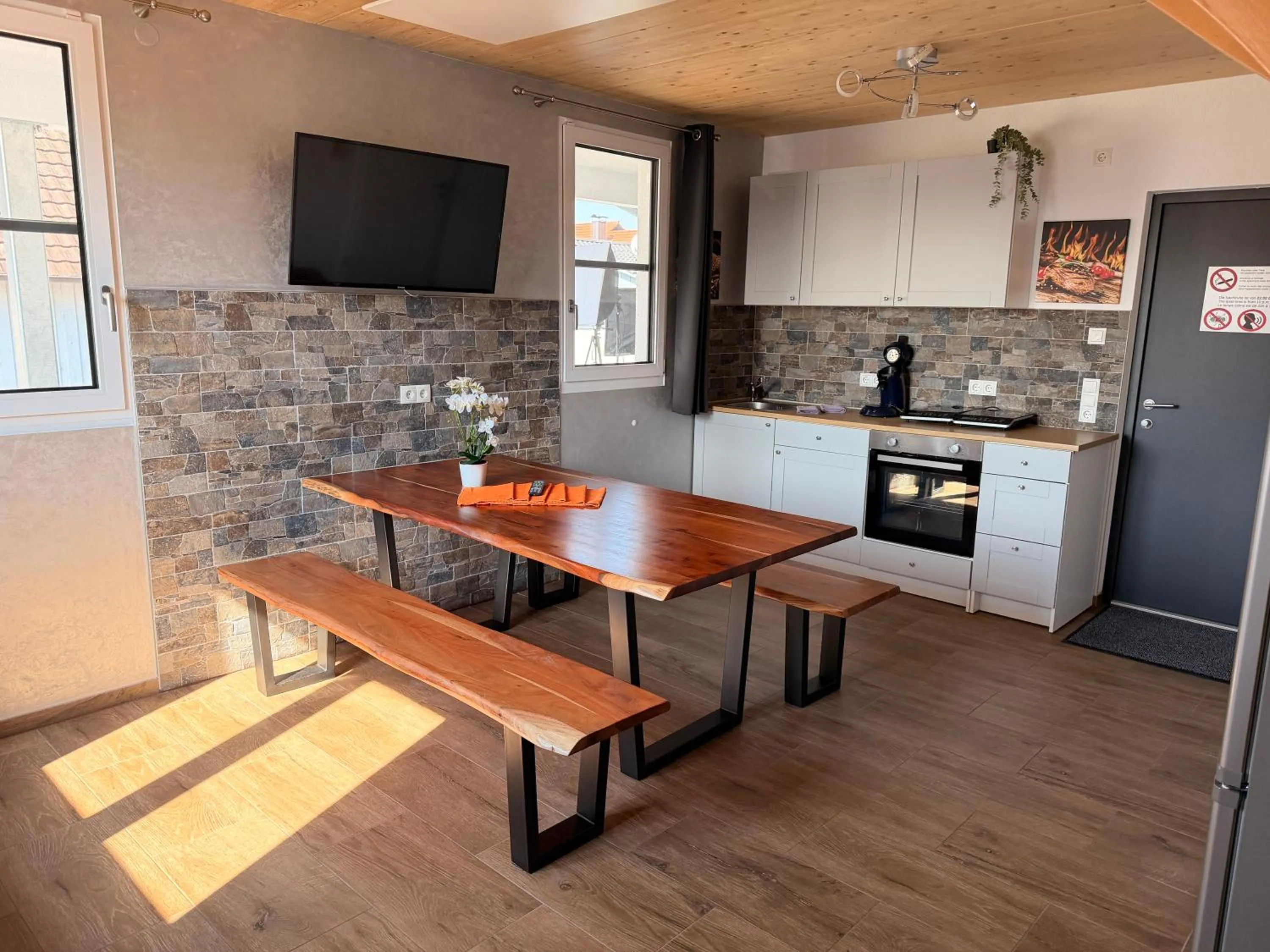 Kitchen or kitchenette in Hilda Apartments Rust