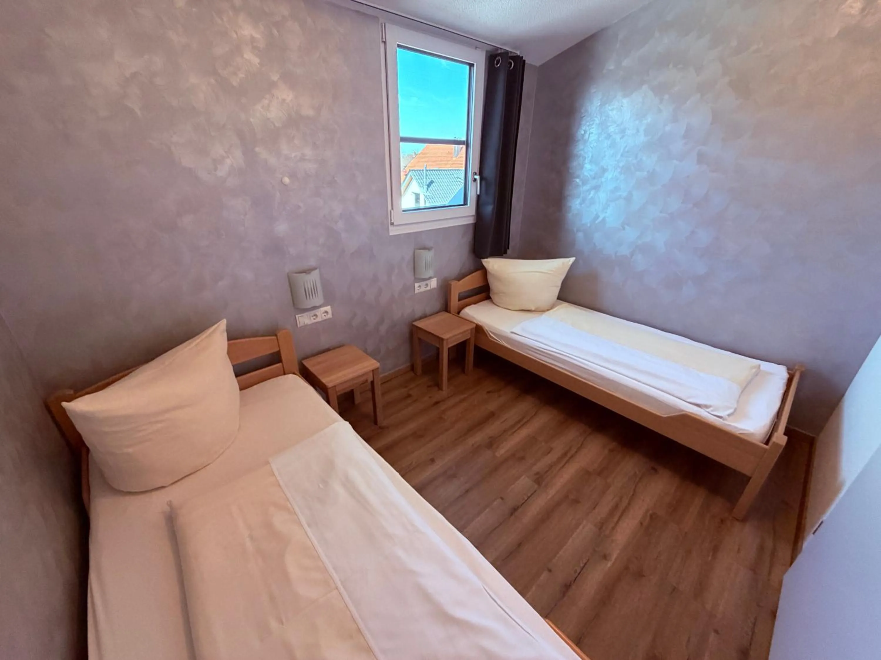 Bedroom, Bed in Hilda Apartments Rust