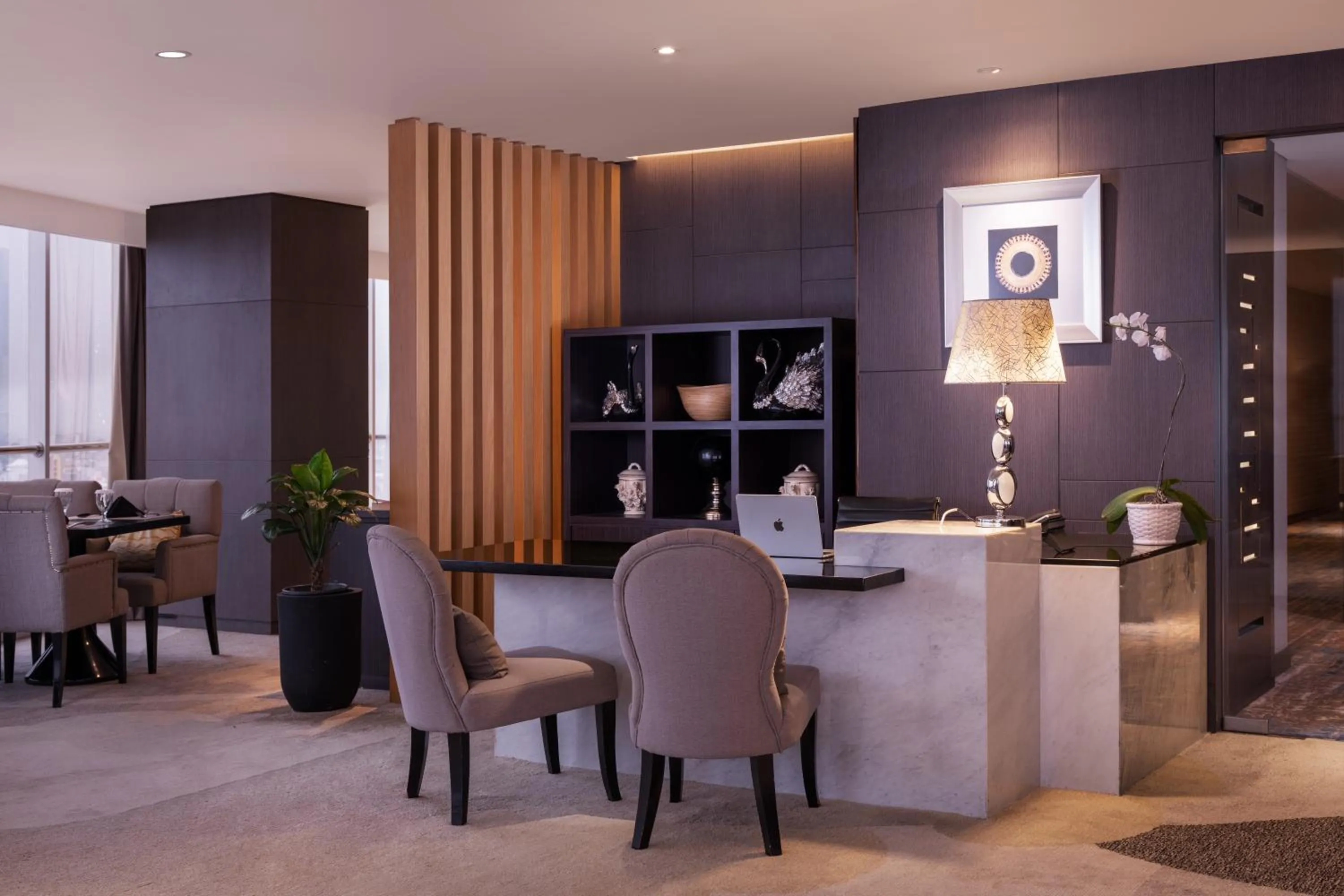 Lobby or reception in Melia Makassar