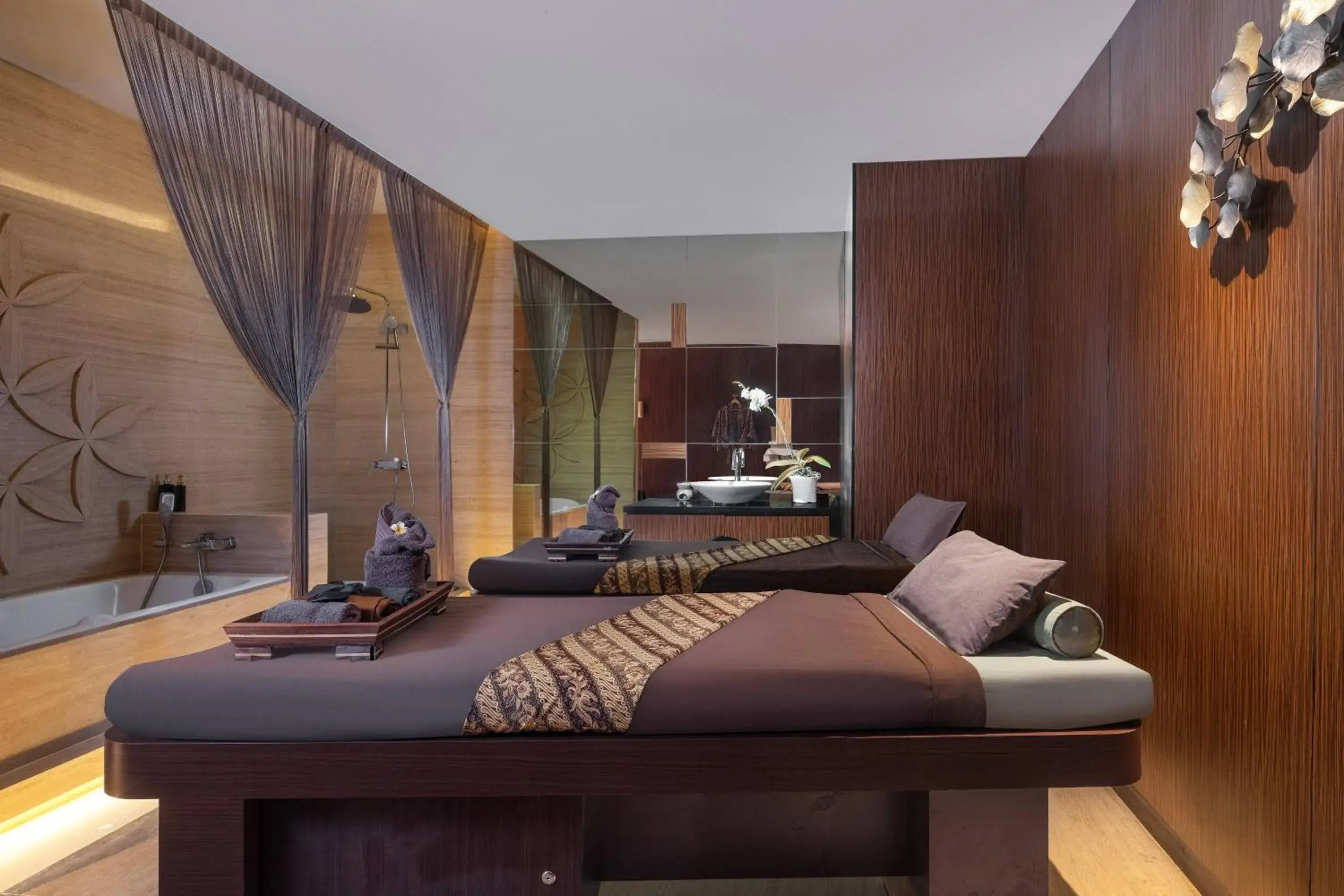 Bed in Meliá Makassar Bed in Meliá Makassar