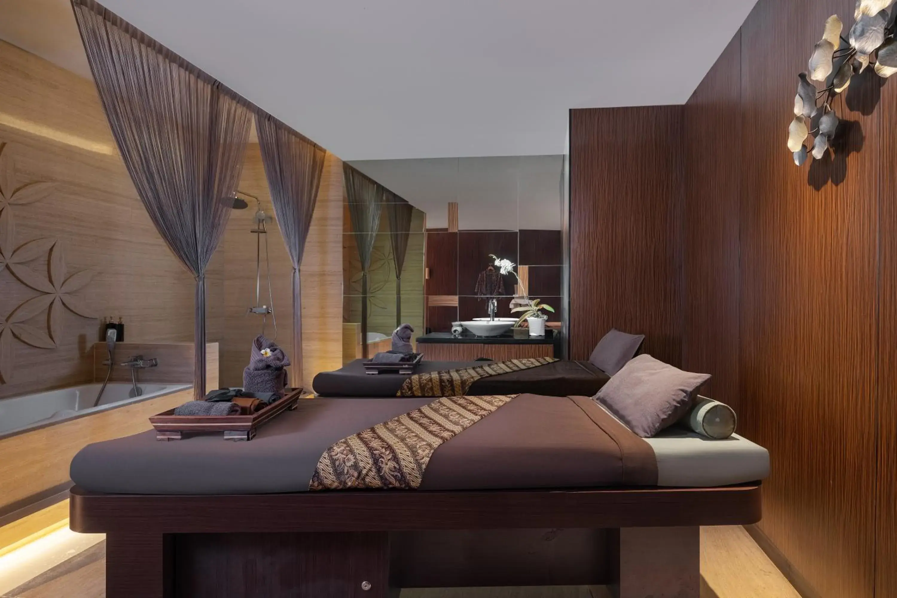 Spa and wellness centre/facilities, Bed in Melia Makassar Spa and wellness centre/facilities, Bed in Melia Makassar