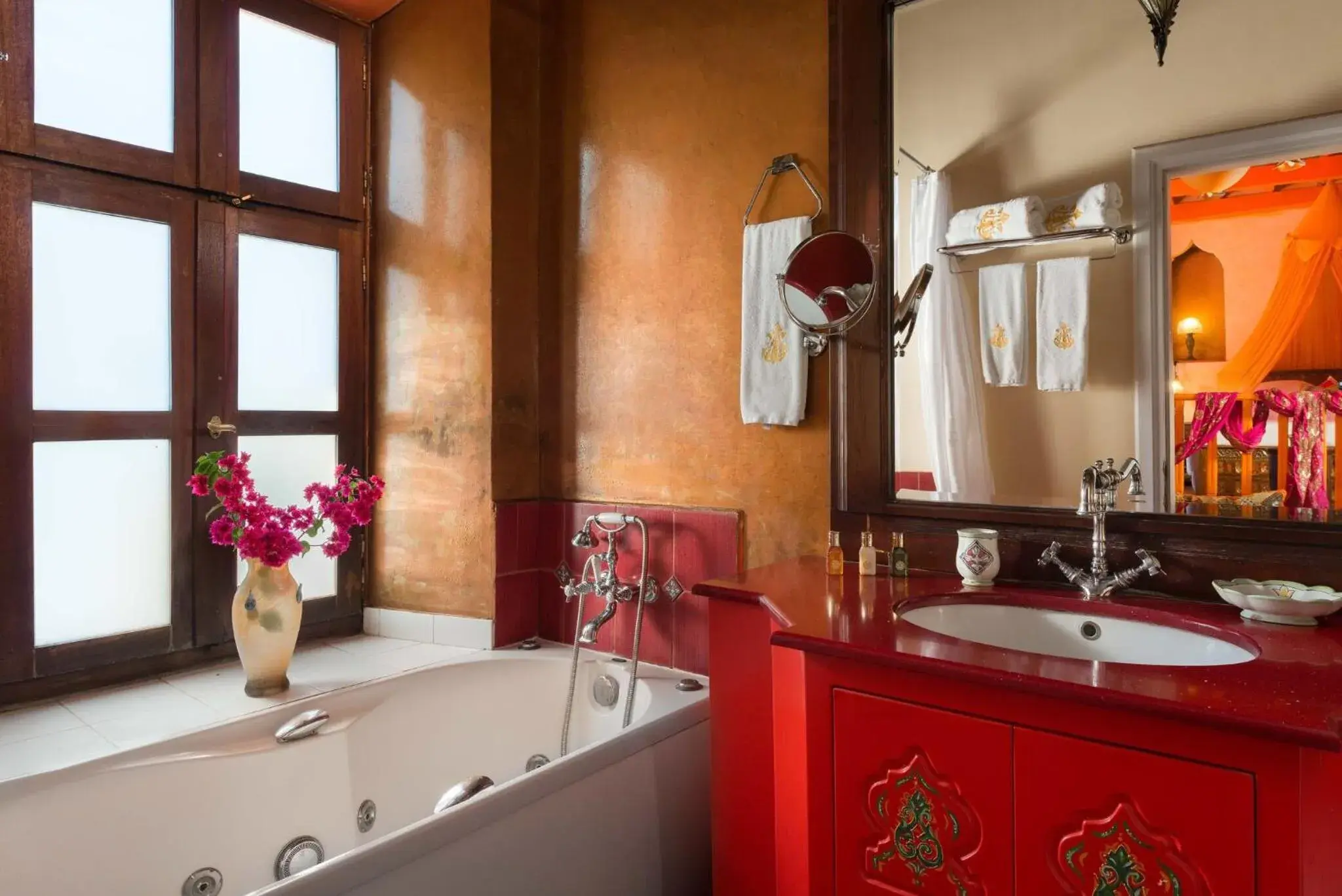 Superior Suite with Spa Bath and View to the Grand Master Palace in Nikos Takis Fashion Boutique Hotel Superior Suite with Spa Bath and View to the Grand Master Palace in Nikos Takis Fashion Boutique Hotel