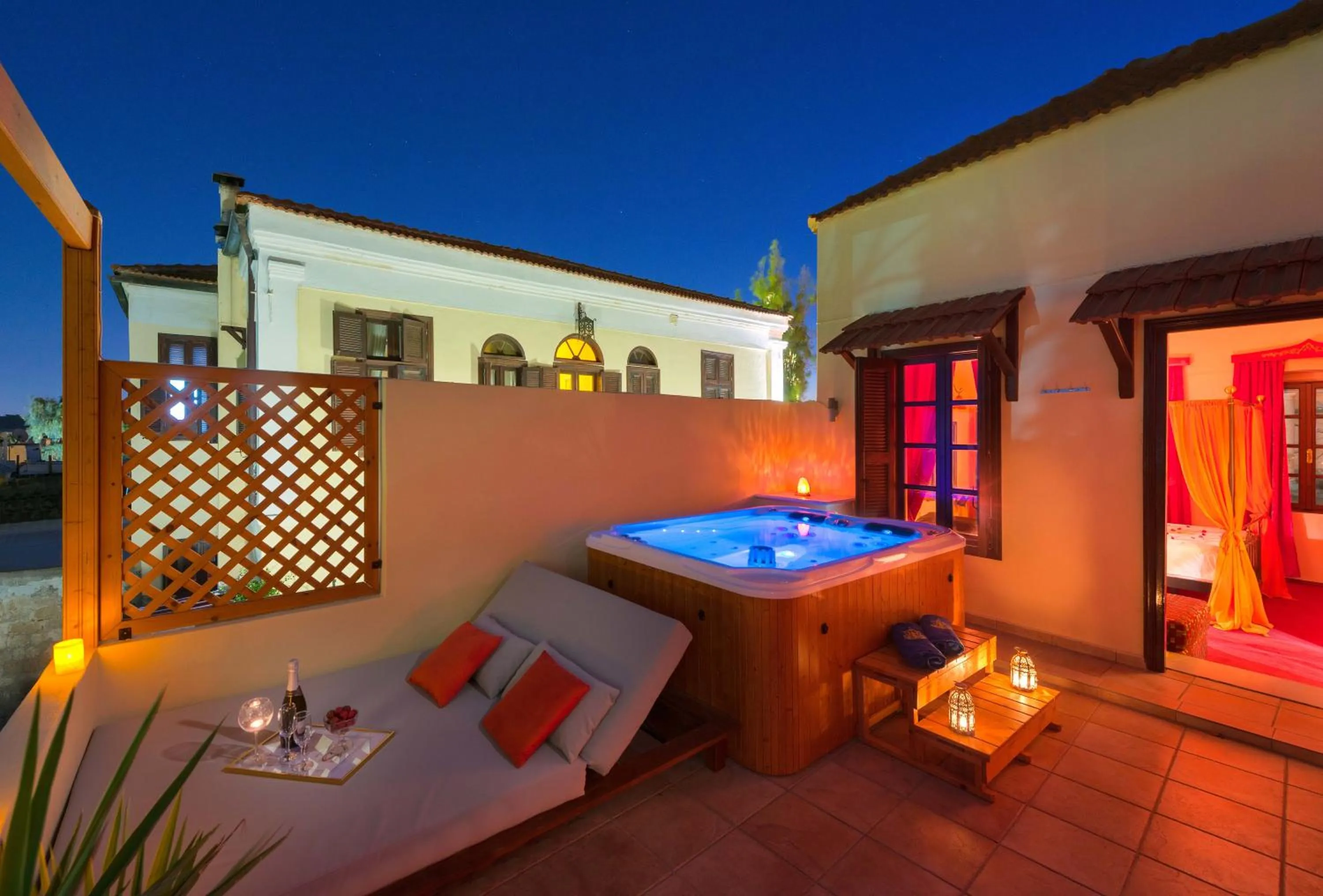 Balcony/Terrace in Nikos Takis Fashion Boutique Hotel