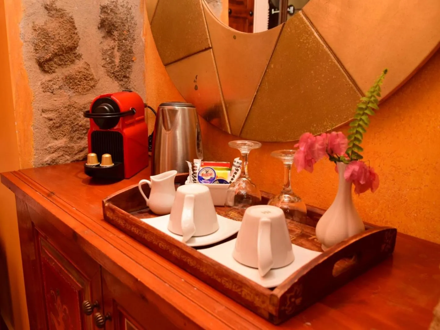Coffee/tea facilities in Nikos Takis Fashion Boutique Hotel