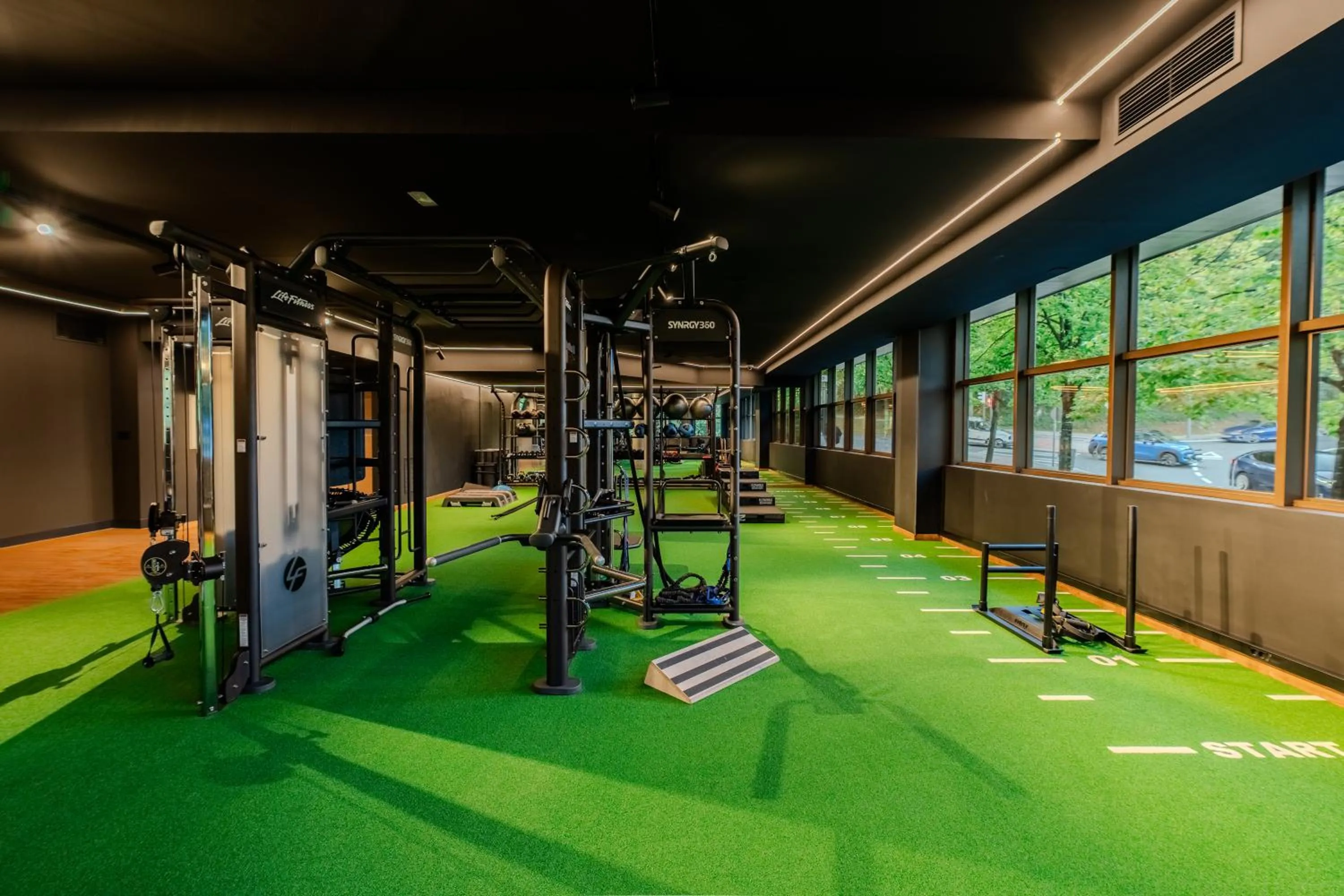 Fitness centre/facilities in Spirit Hotel Gran Bilbao