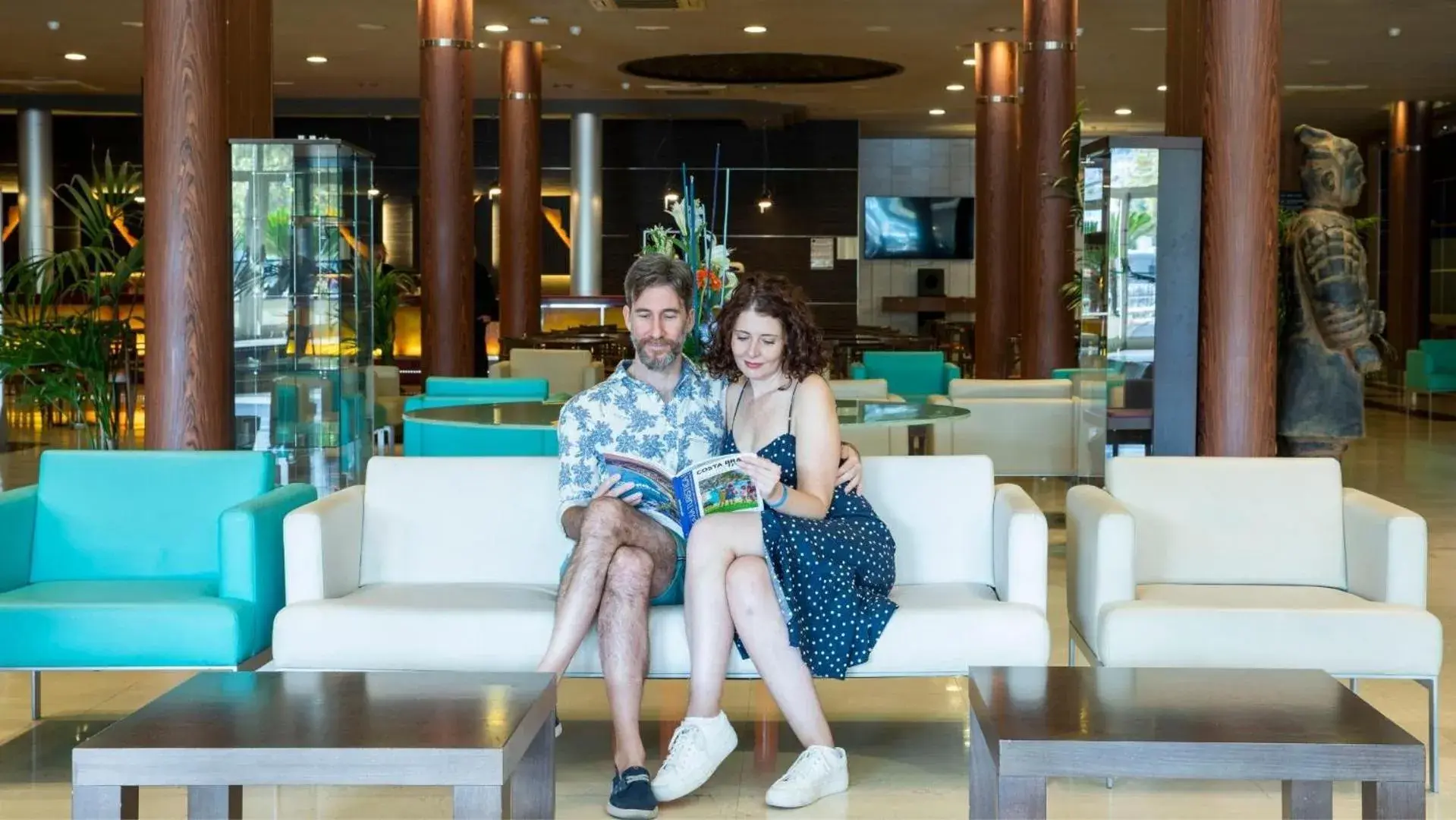 Lobby or reception in Evenia Olympic Palace Lobby or reception in Evenia Olympic Palace