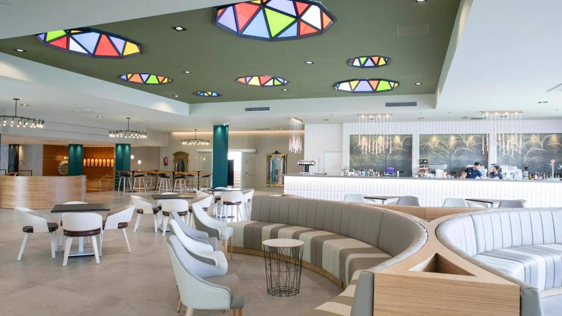 Lounge or bar in Evenia Olympic Palace