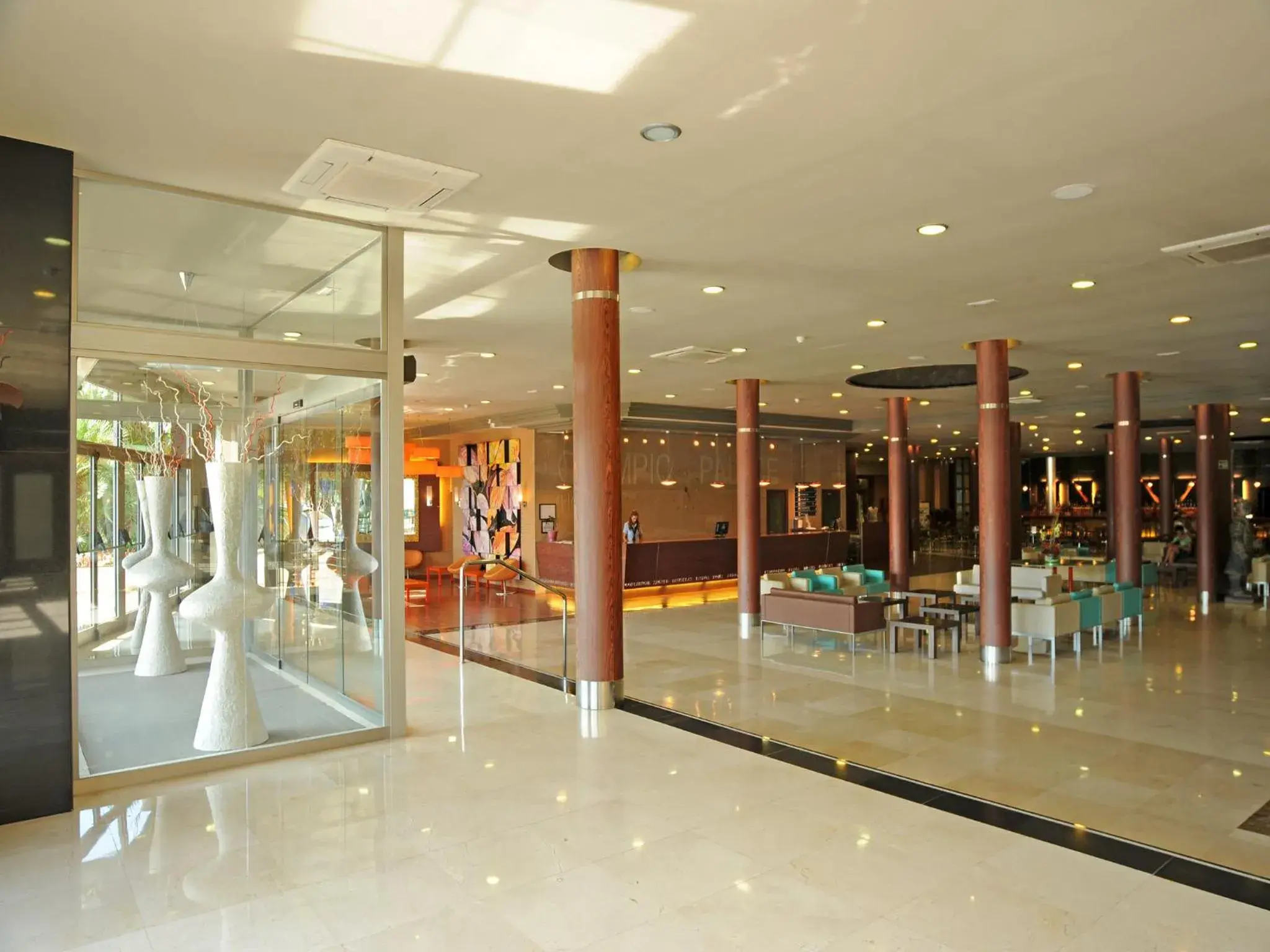 Lobby or reception in Evenia Olympic Palace Lobby or reception in Evenia Olympic Palace