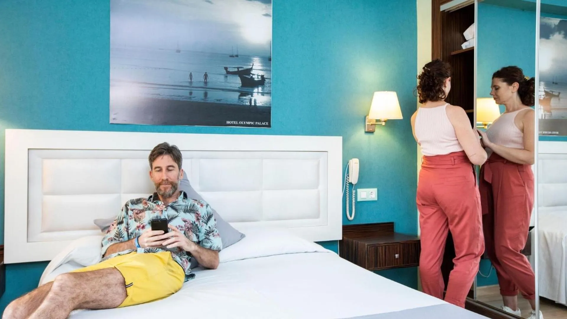 Photo of the whole room, Bed in Evenia Olympic Palace