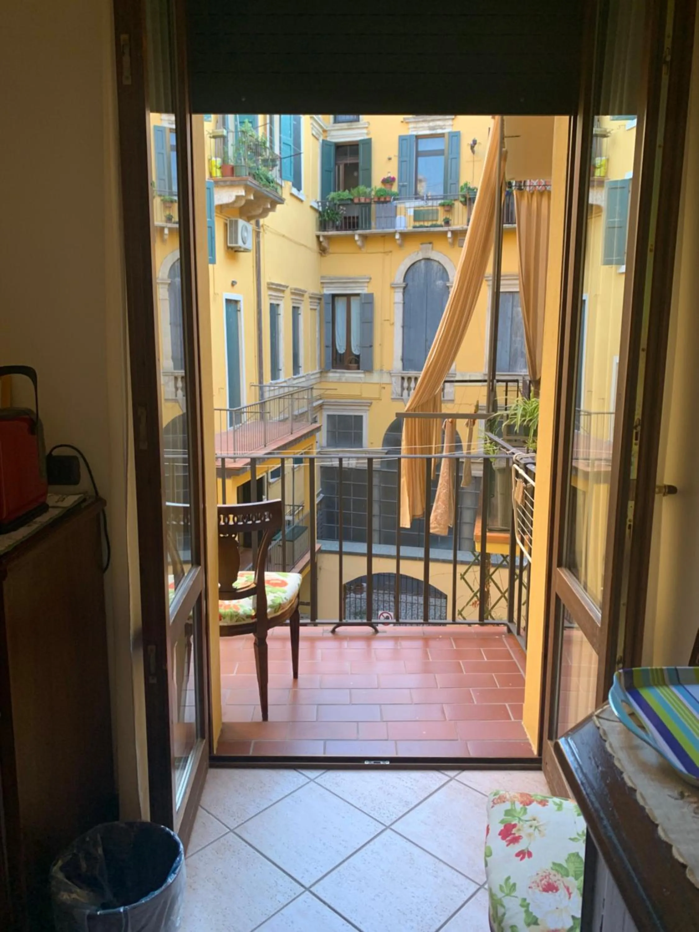 Balcony/Terrace in Notti sull'Adige