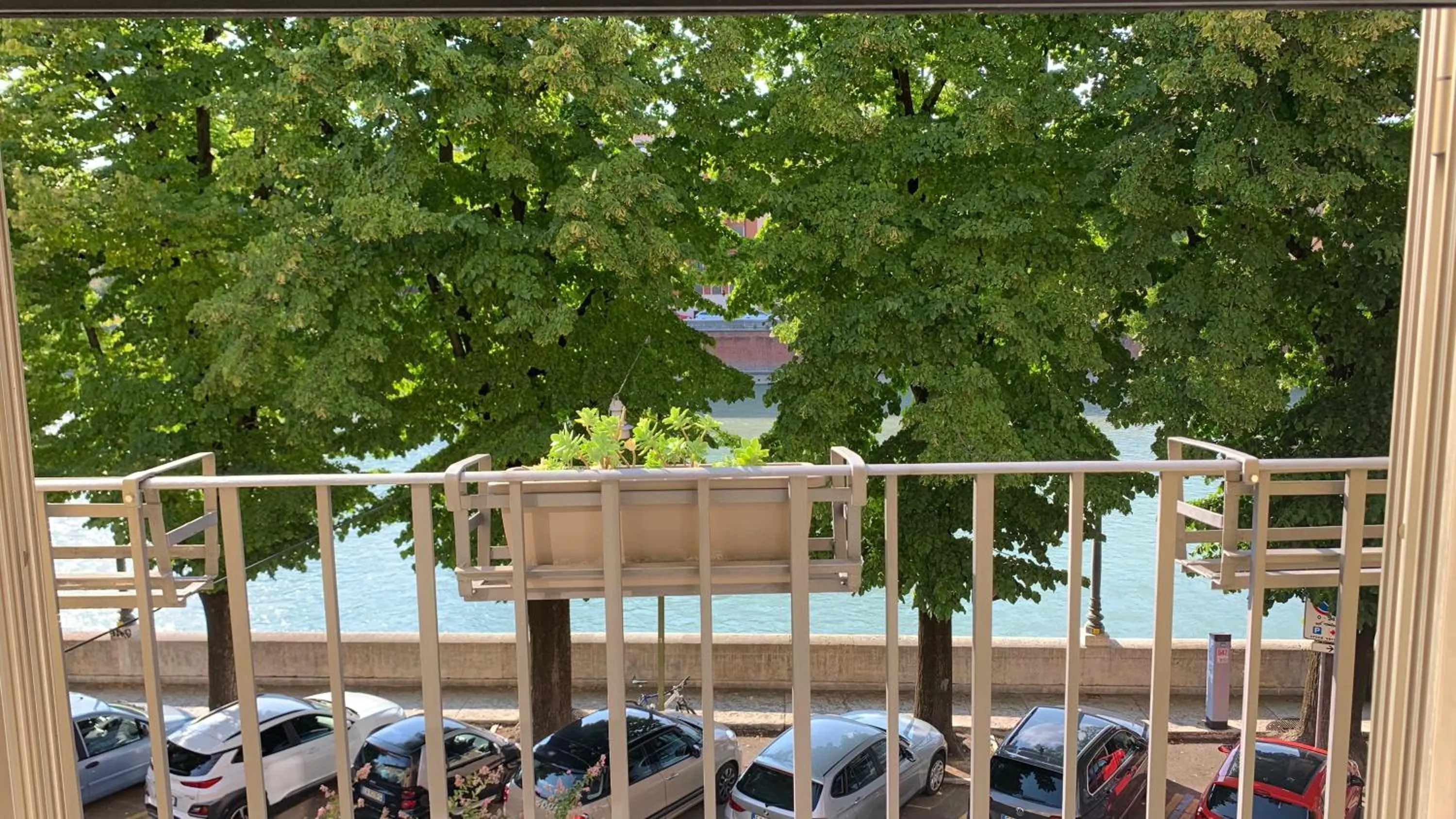 River view in Notti sull'Adige