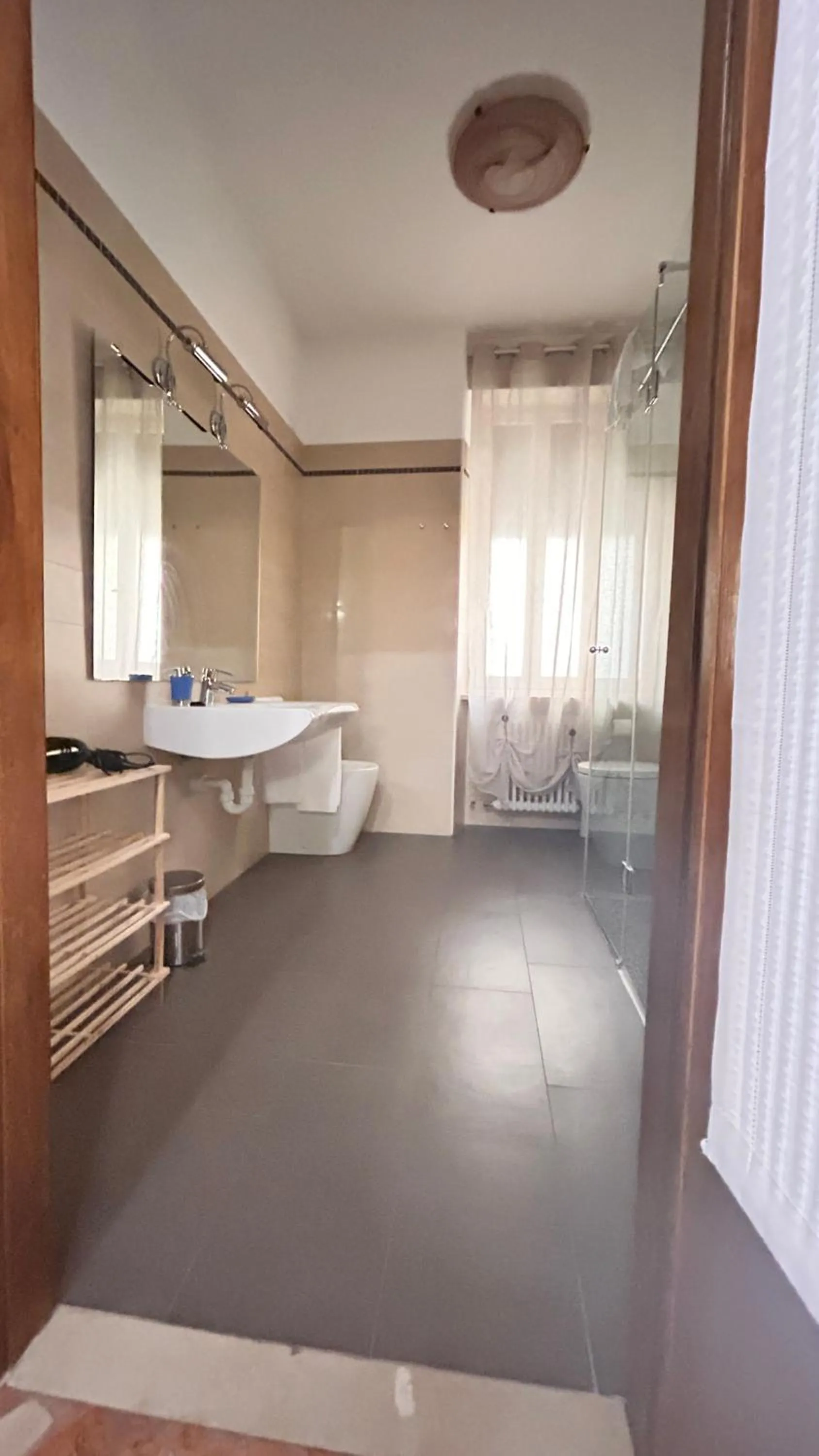 Bathroom, Bed in Notti sull'Adige
