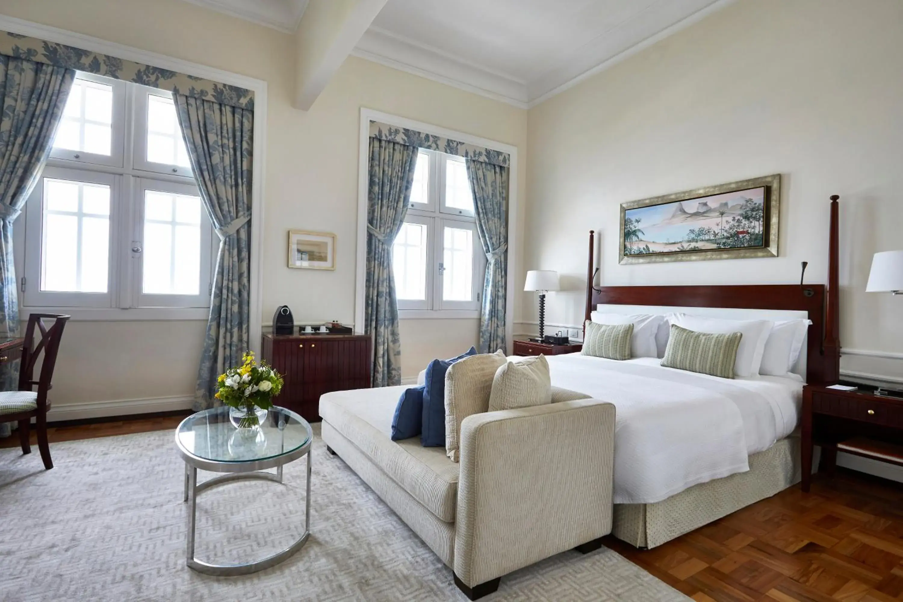Deluxe Double or Twin Room with Ocean View in Copacabana Palace, A Belmond Hotel, Rio de Janeiro Deluxe Double or Twin Room with Ocean View in Copacabana Palace, A Belmond Hotel, Rio de Janeiro