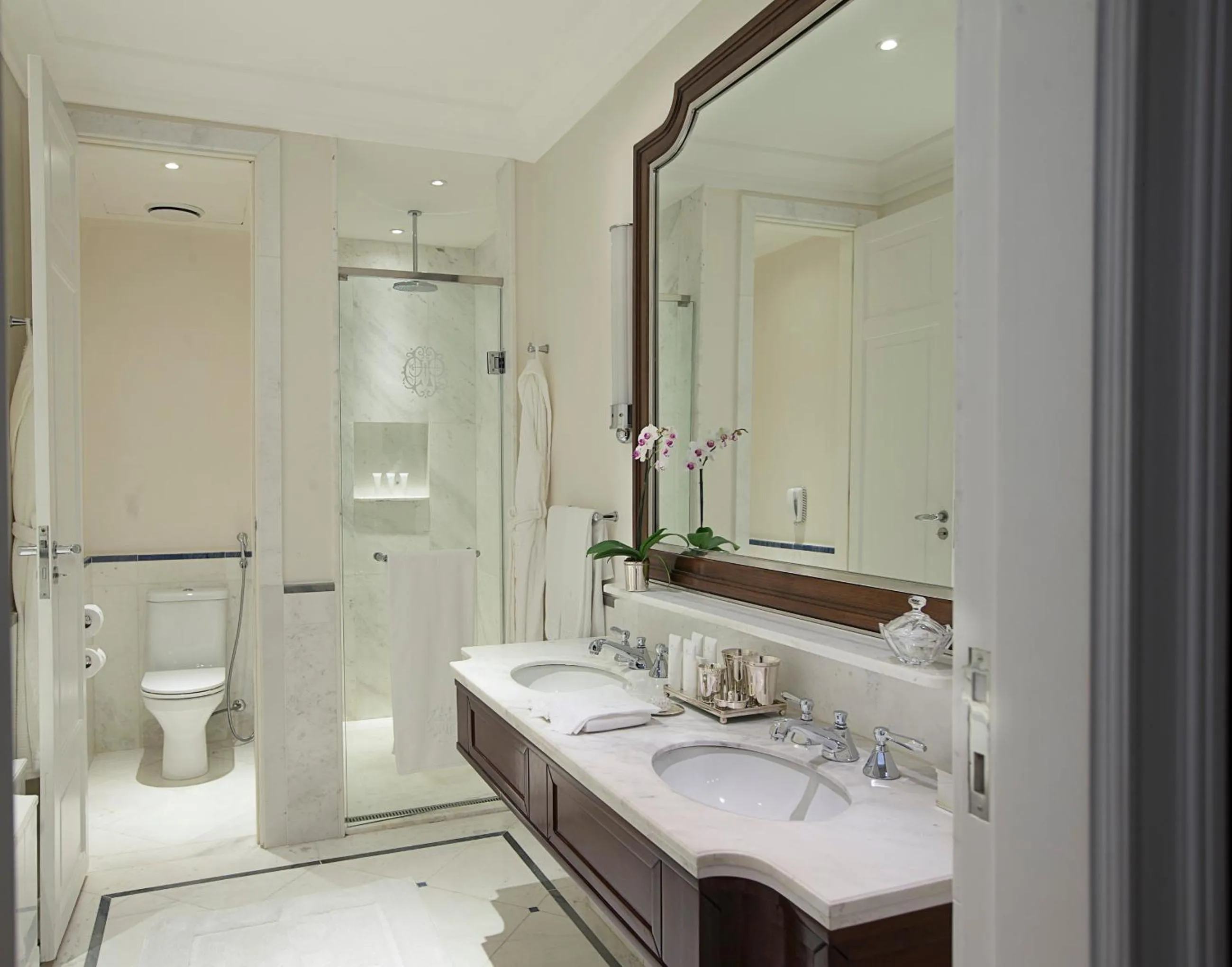 Shower in Copacabana Palace, A Belmond Hotel, Rio de Janeiro