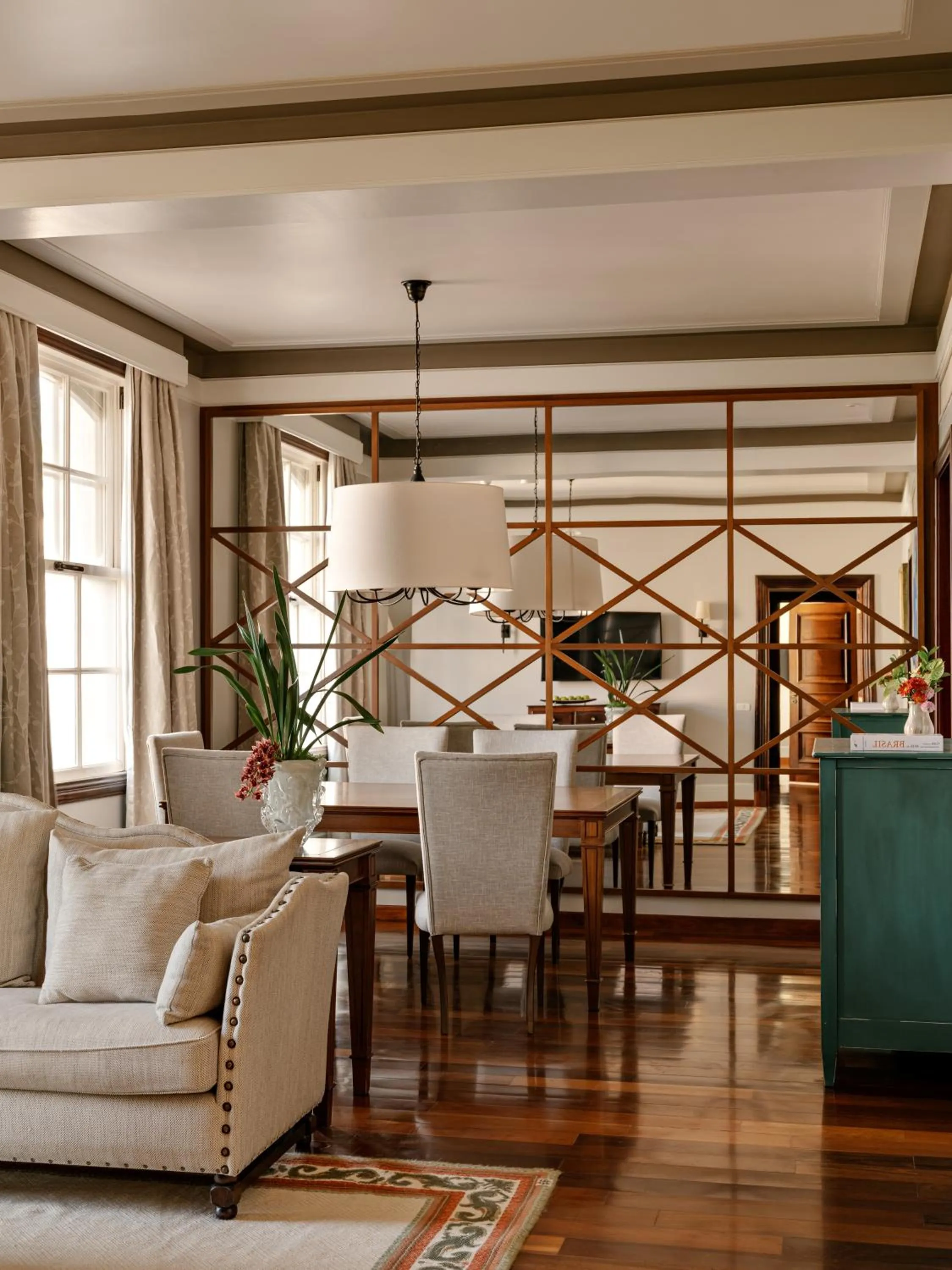 Living room in Hotel das Cataratas, A Belmond Hotel, Iguassu Falls