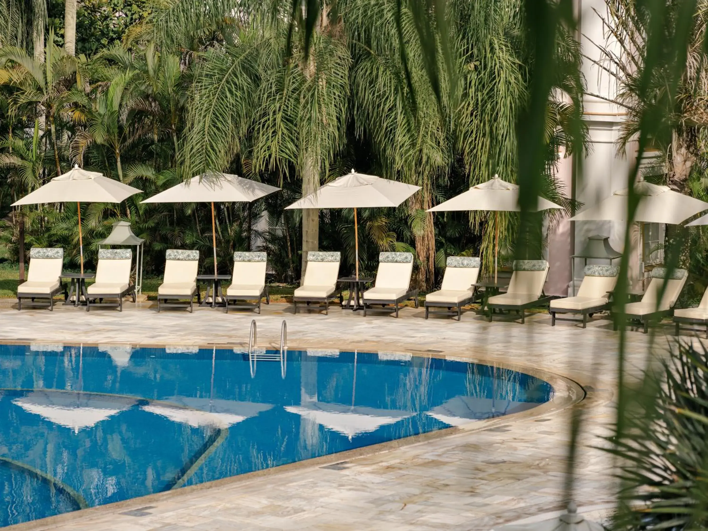 Swimming pool in Hotel das Cataratas, A Belmond Hotel, Iguassu Falls Swimming pool in Hotel das Cataratas, A Belmond Hotel, Iguassu Falls