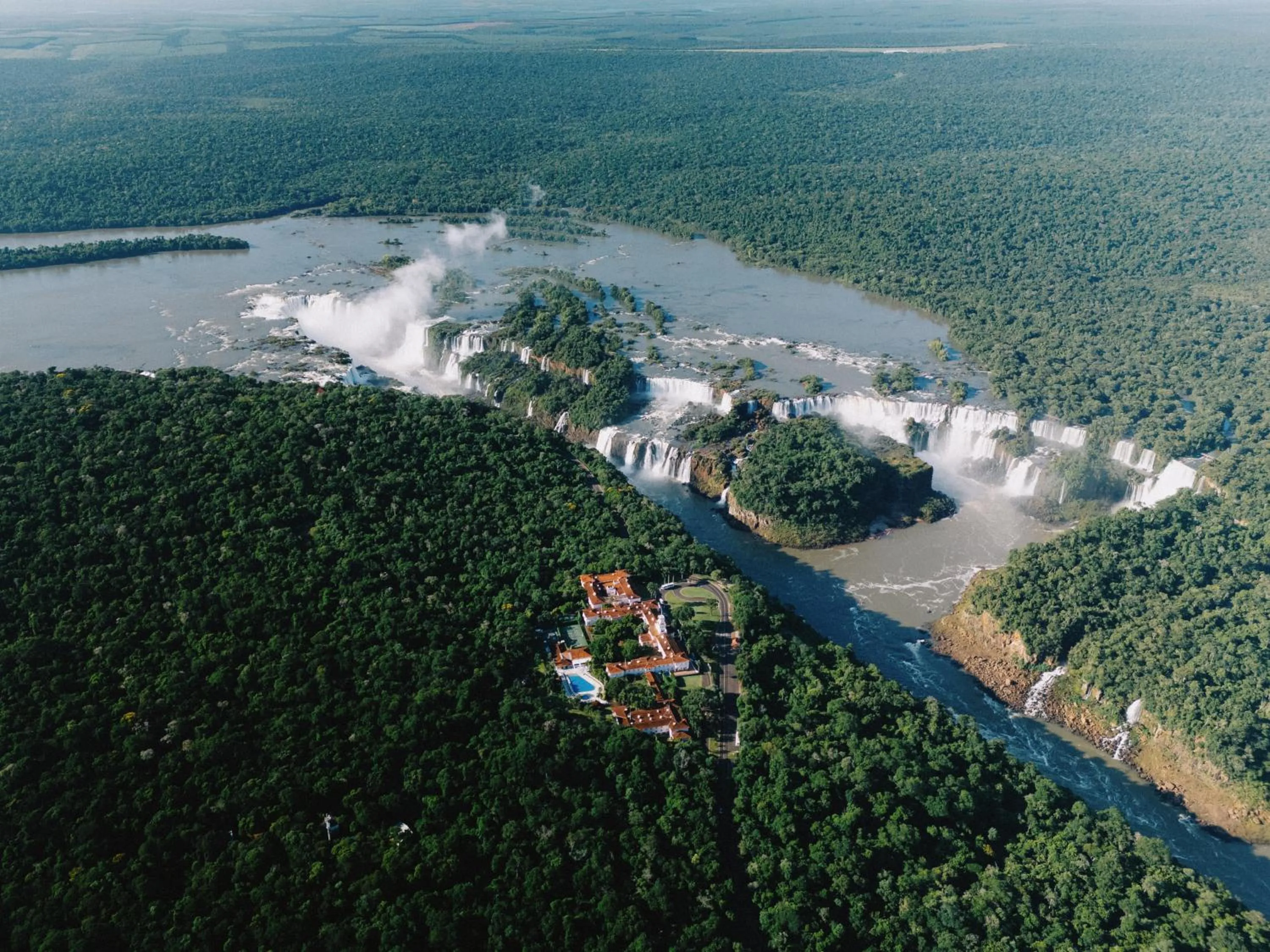 Bird's eye view in Hotel das Cataratas, A Belmond Hotel, Iguassu Falls