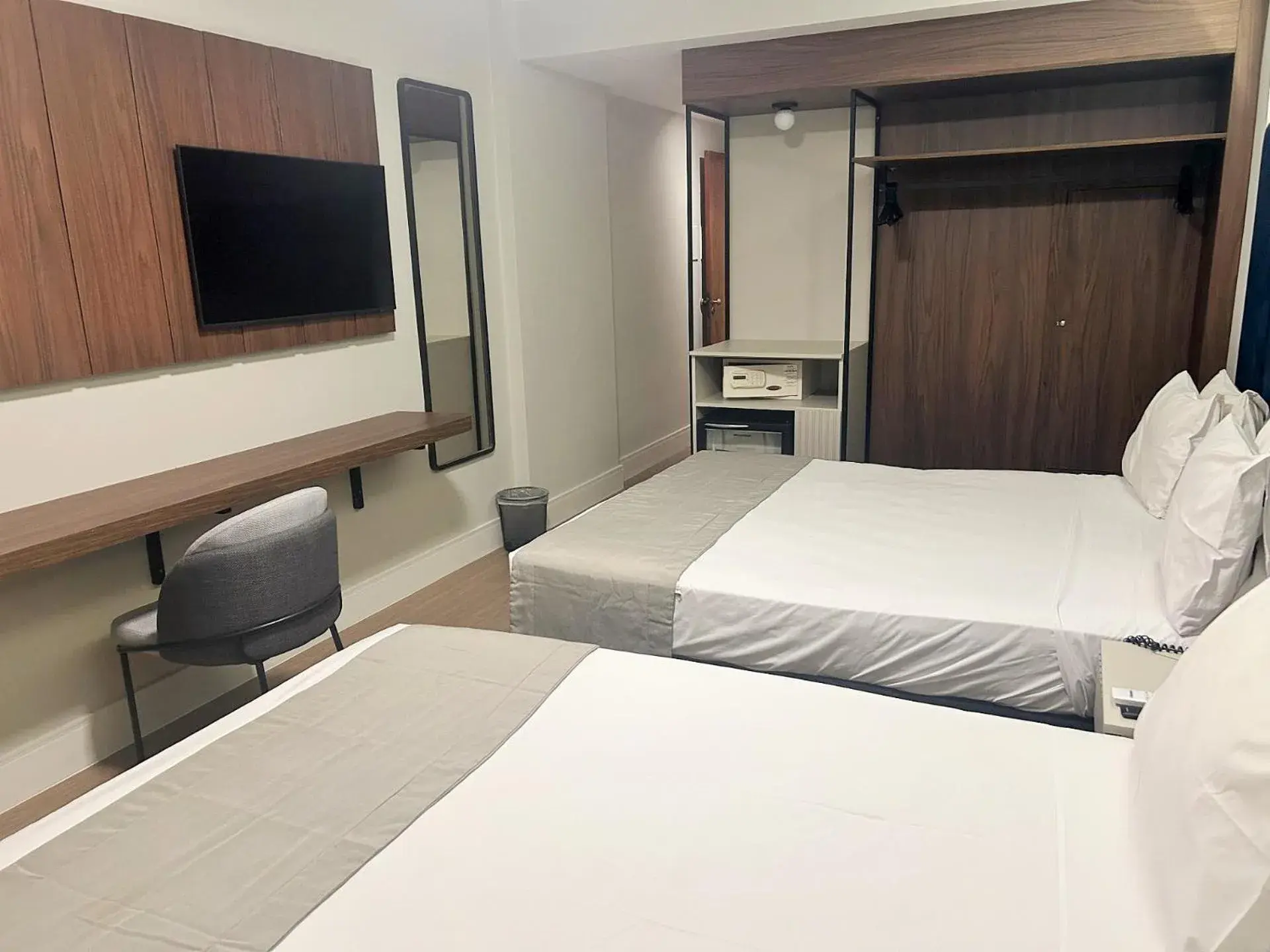 View (from property/room), Bed in Américas Benidorm Hotel View (from property/room), Bed in Américas Benidorm Hotel