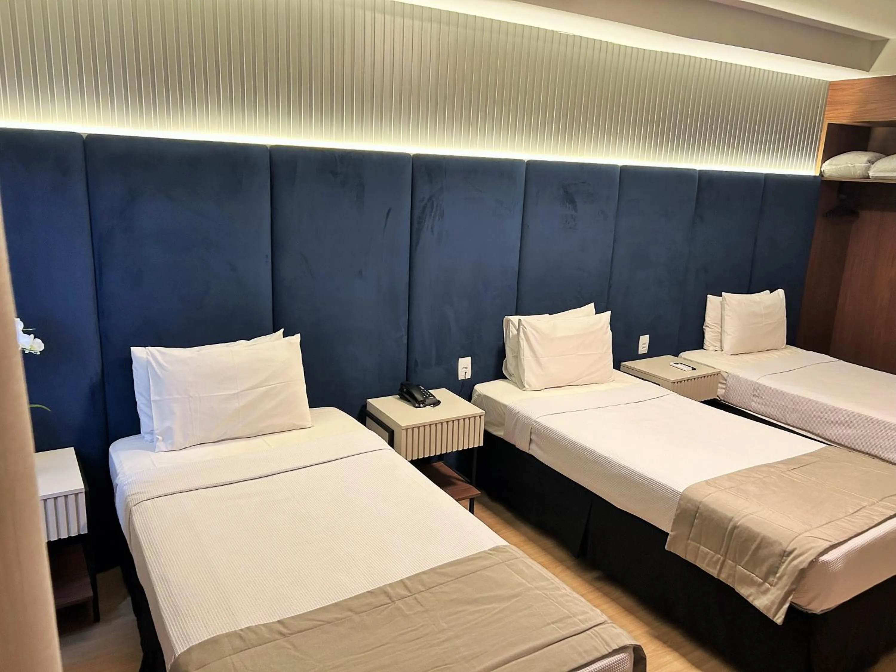 Bed in Américas Benidorm Hotel