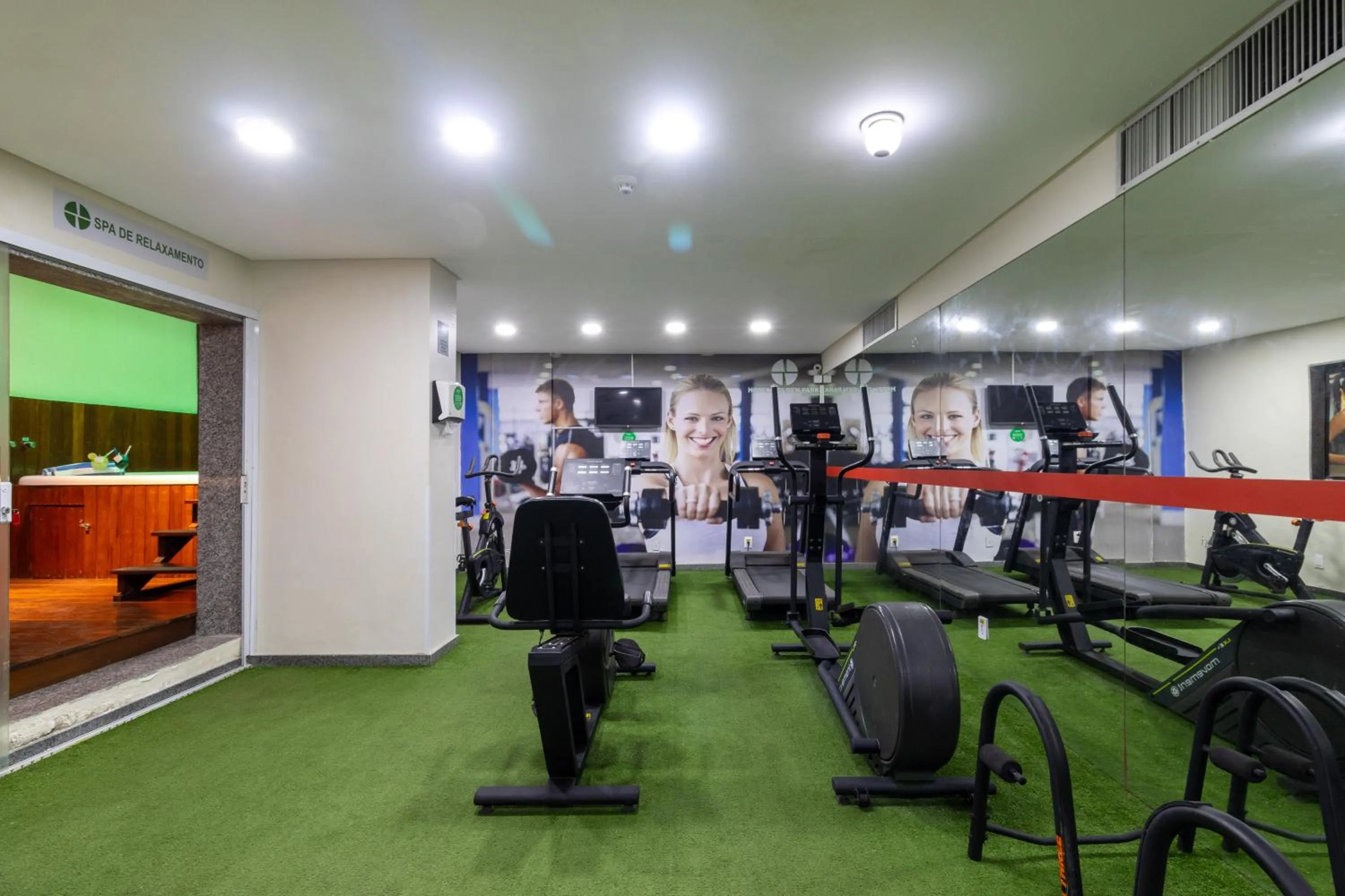 Fitness centre/facilities in Hotel Golden Park Recife Boa Viagem By Nacional Inn