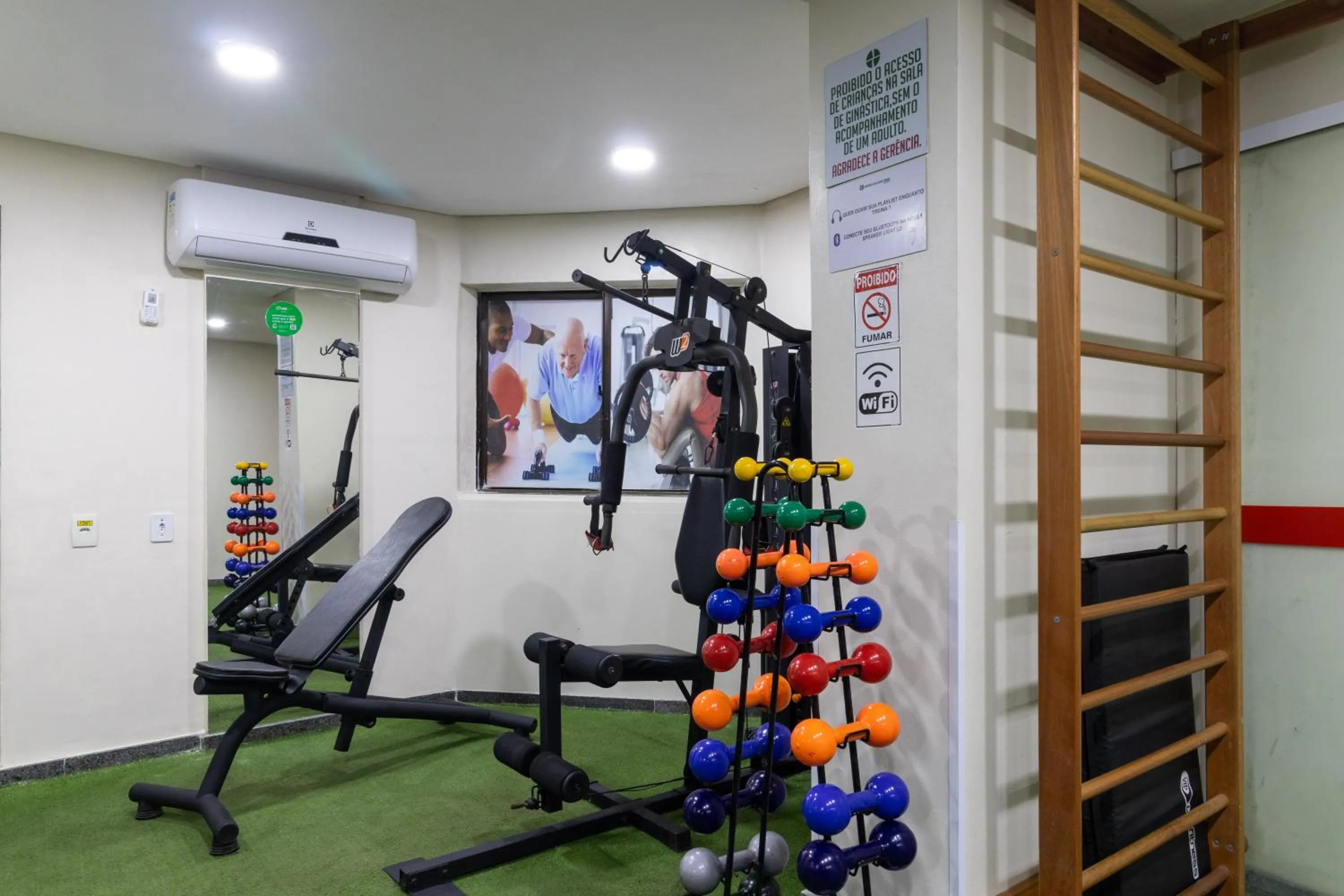 Fitness centre/facilities in Hotel Golden Park Recife Boa Viagem By Nacional Inn