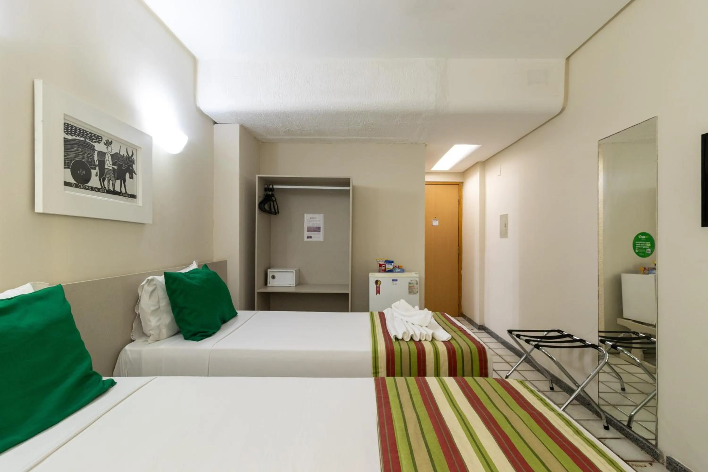 Bed in Hotel Golden Park Recife Boa Viagem By Nacional Inn