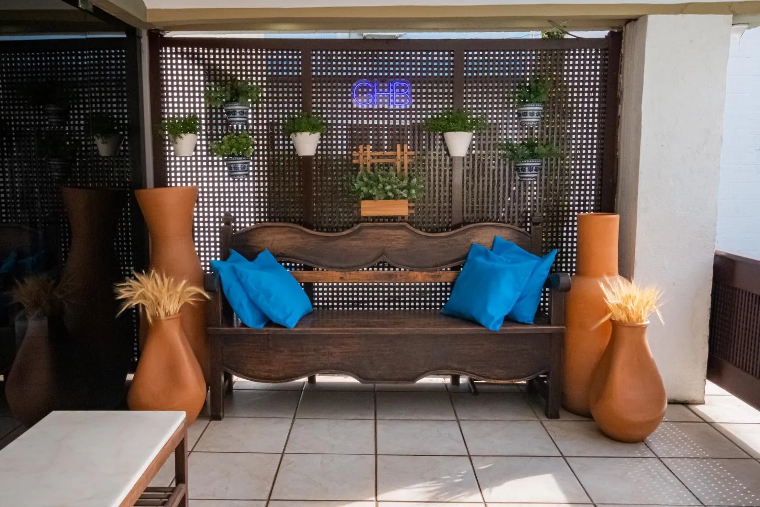 Living room in Grande Hotel da Barra