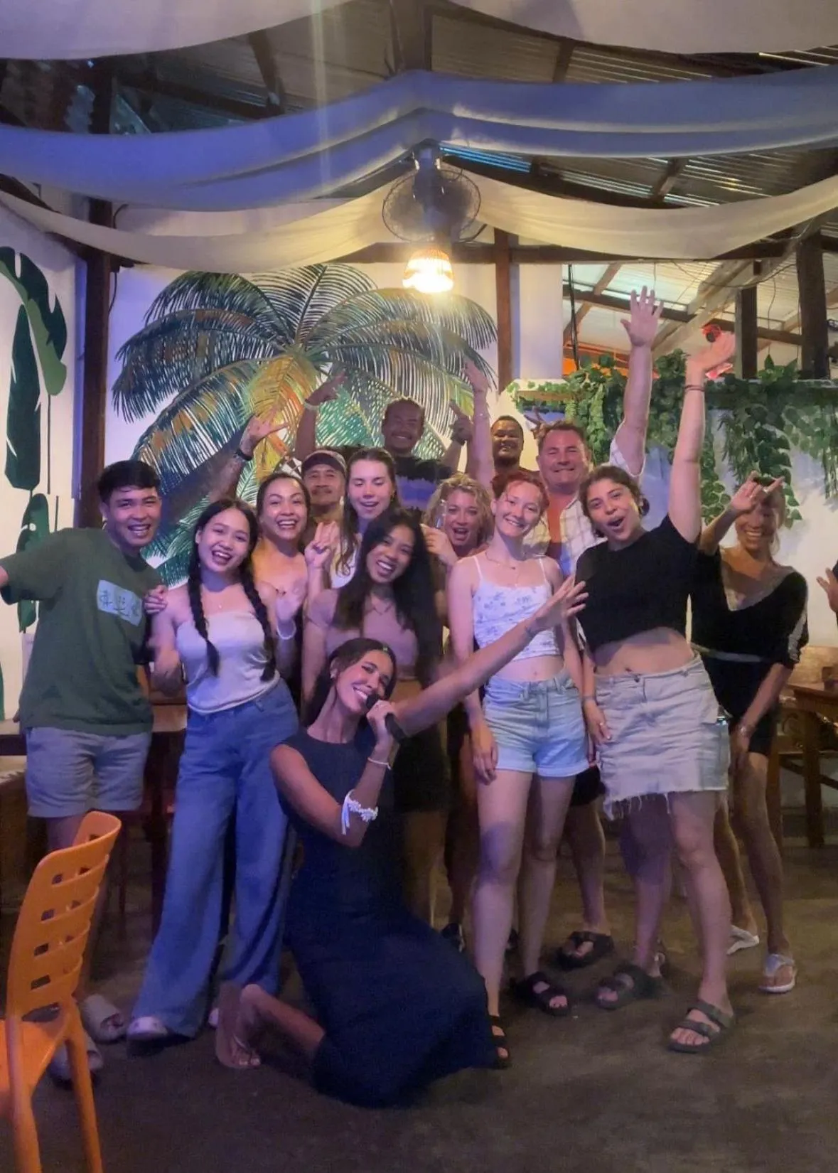 Karaoke in Chill Out Hostel