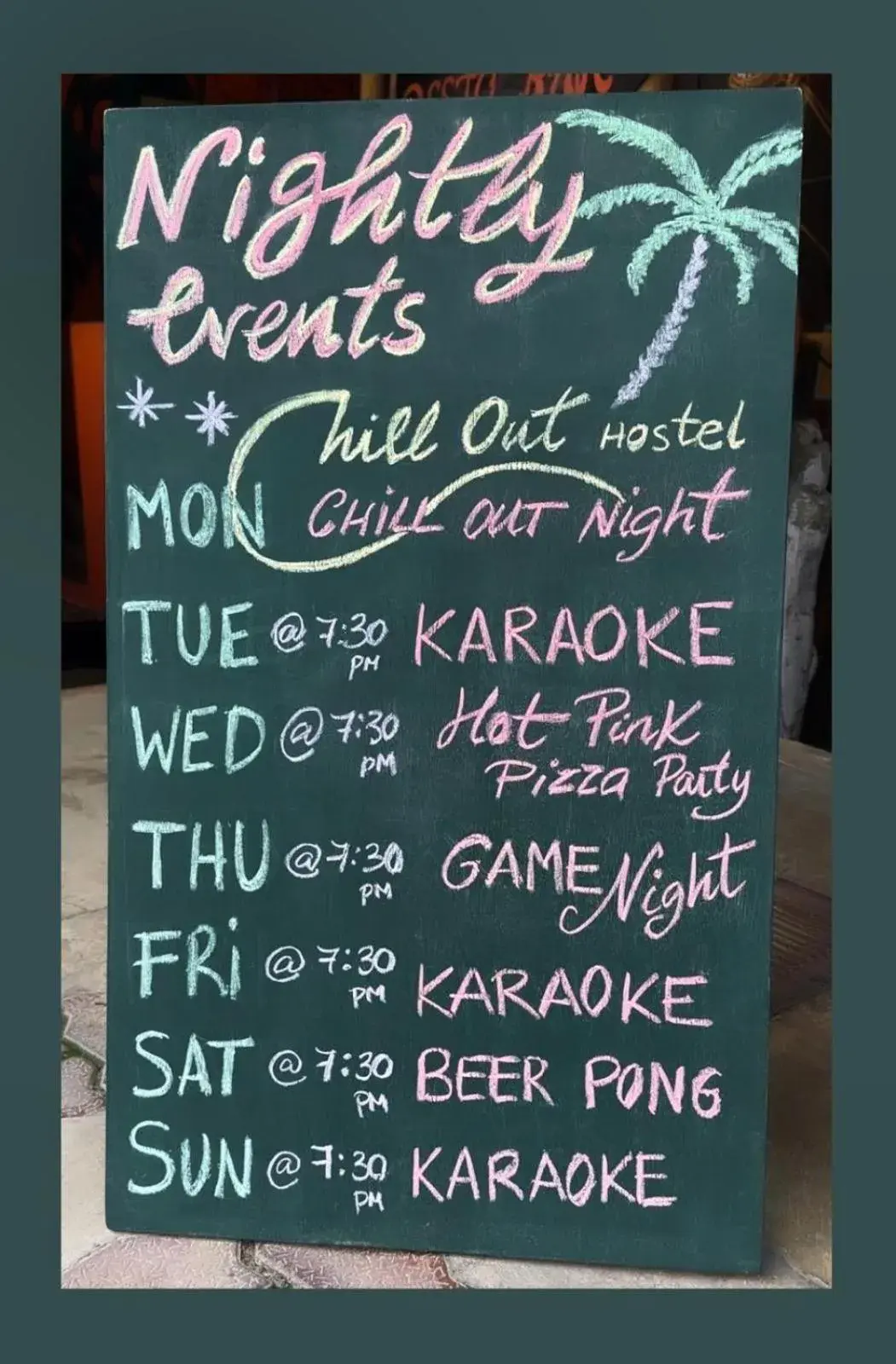 Karaoke in Chill Out Hostel Karaoke in Chill Out Hostel