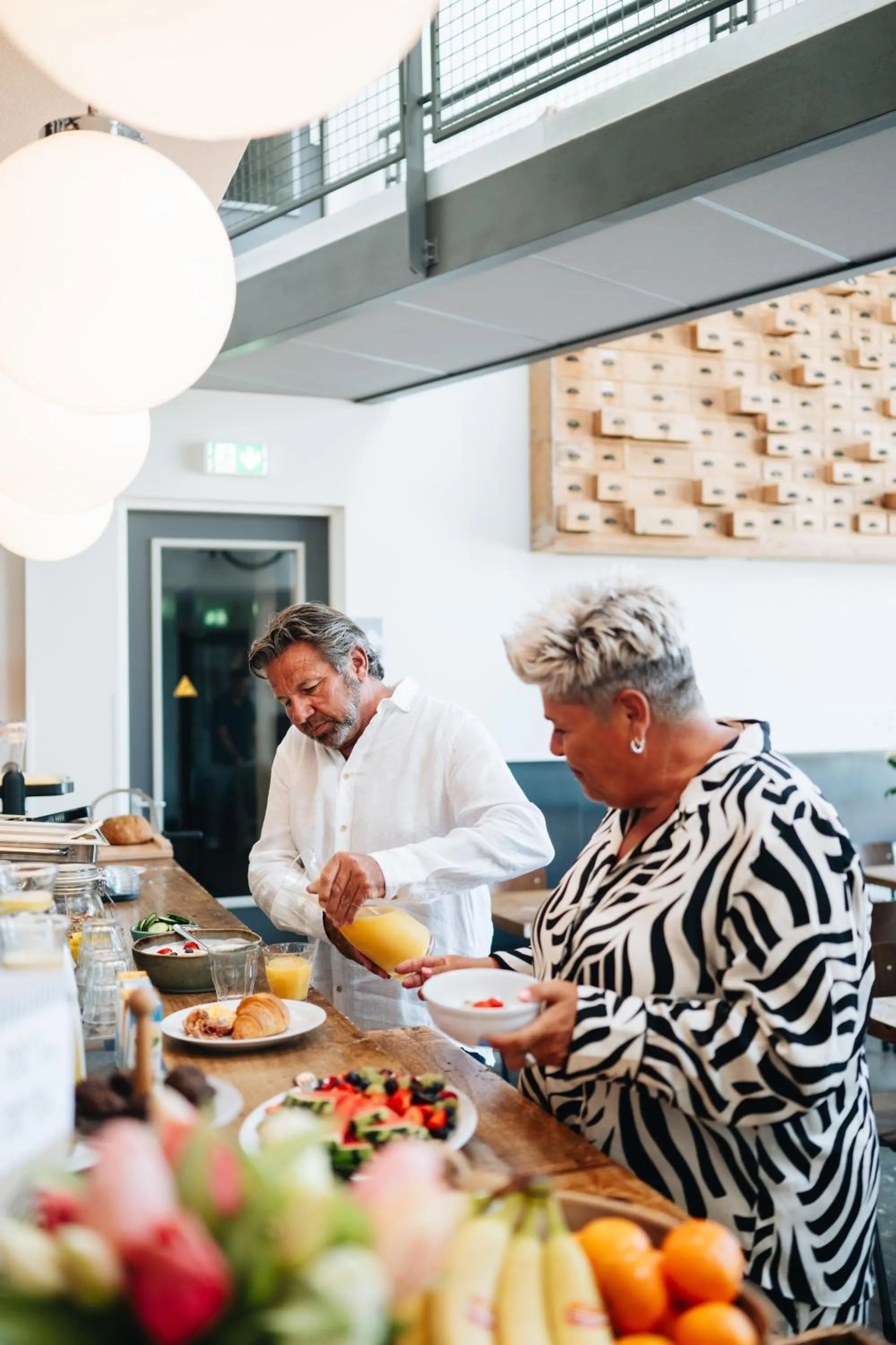 Breakfast in Hotel Blooker