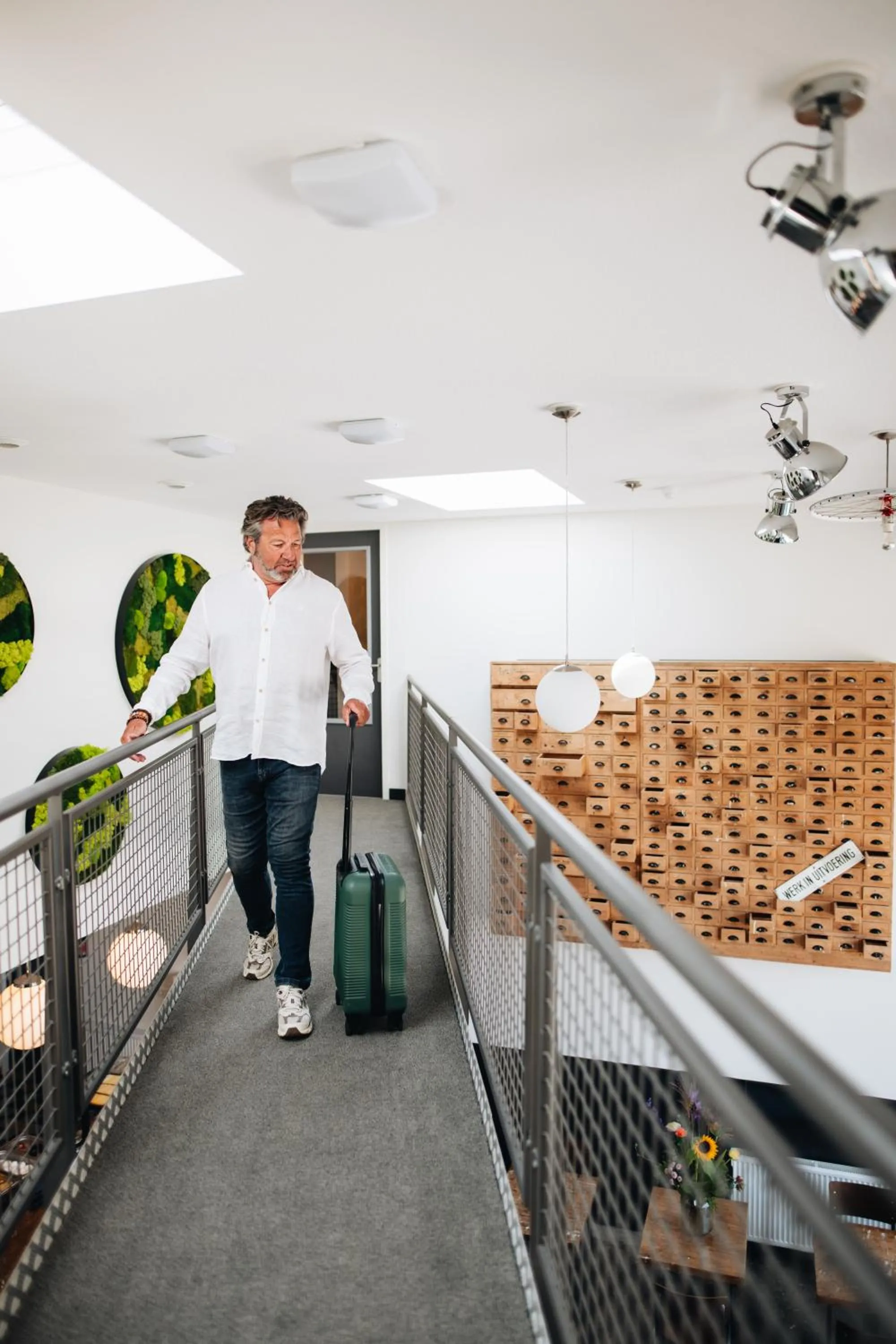 Communal lounge/ TV room in Hotel Blooker