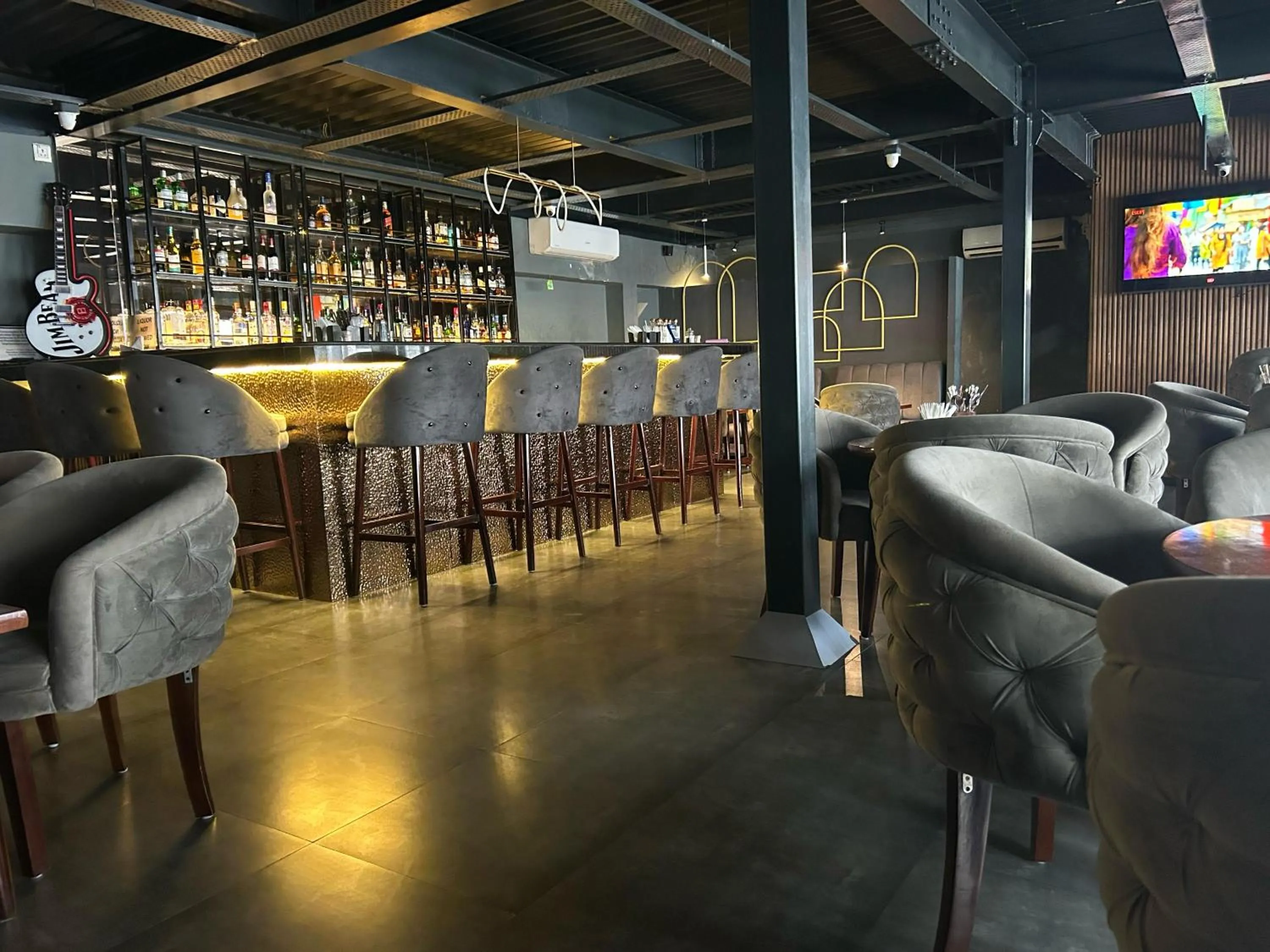 Lounge or bar in Hotel D Courtyard