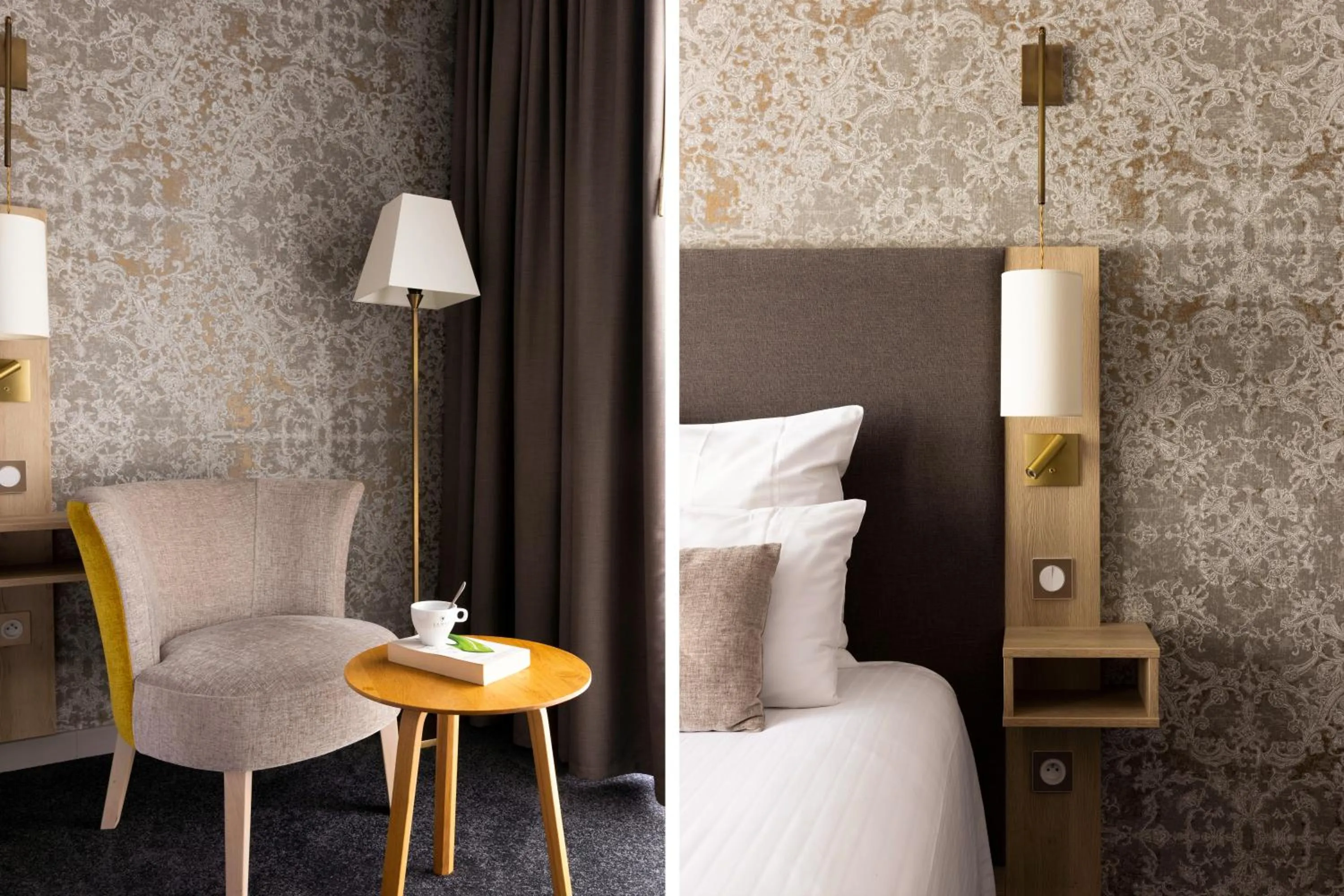 Bed in James Boutique Hôtel Colmar centre