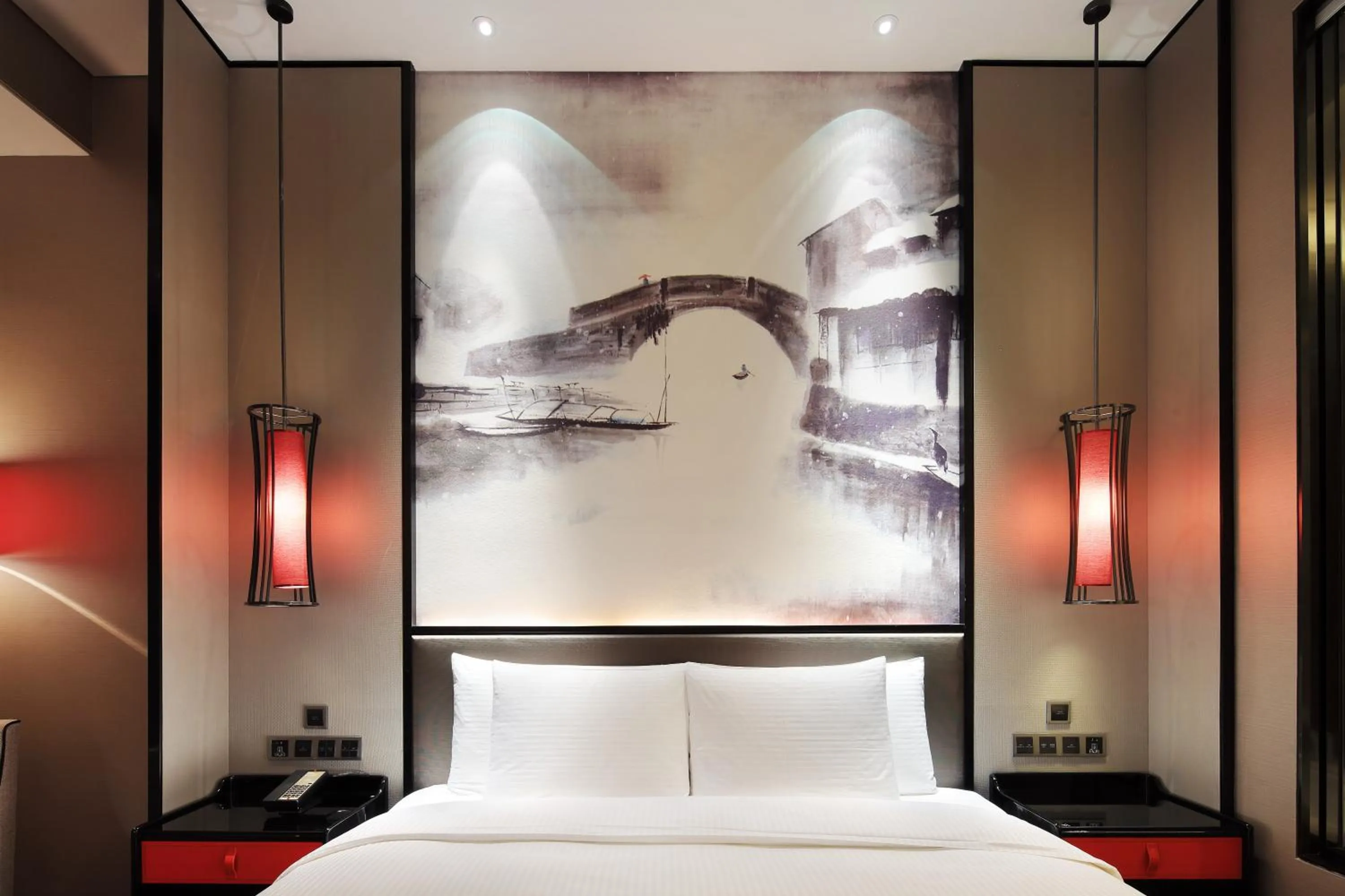 Bed in Wanda Realm Yiwu