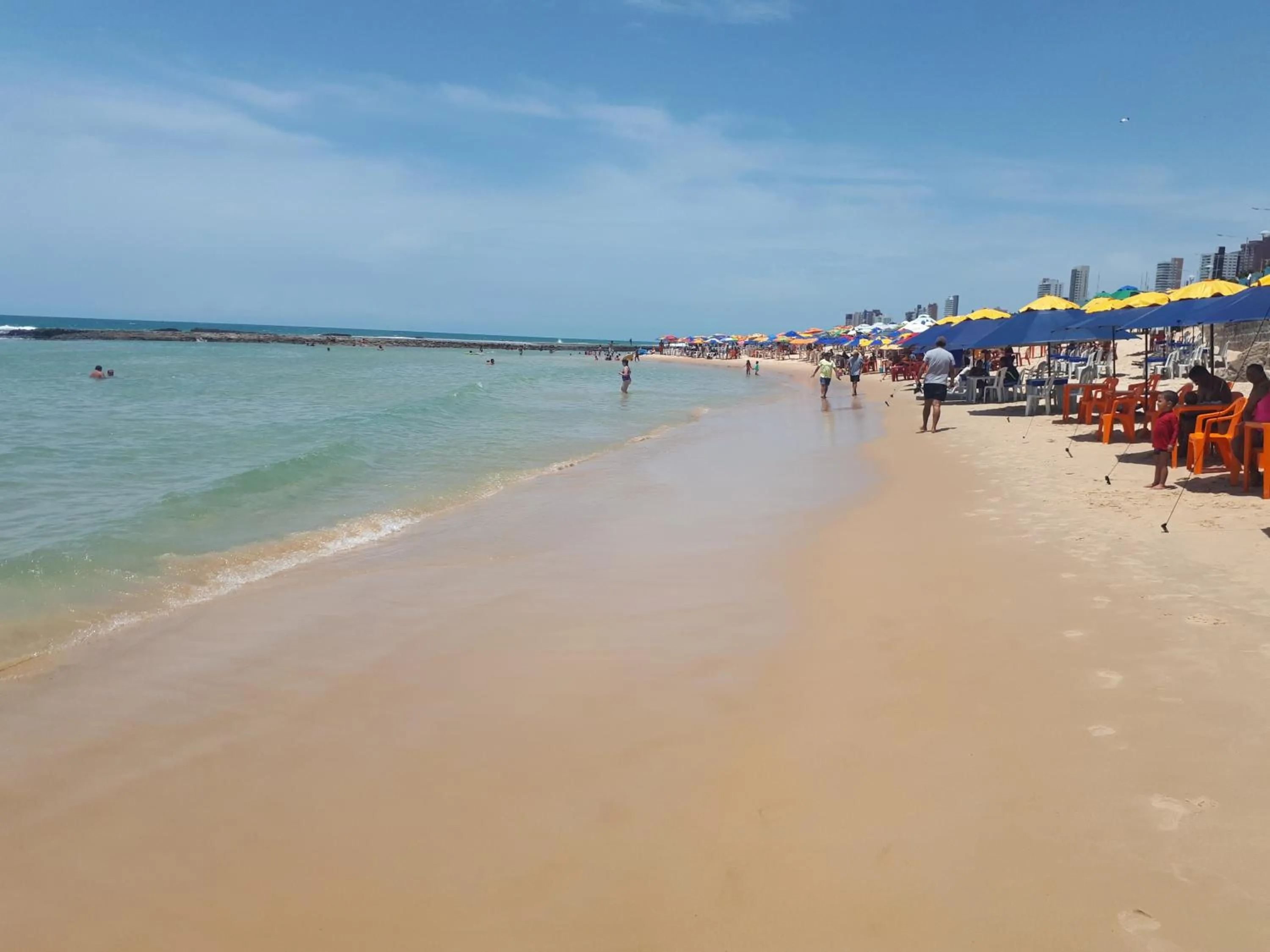 Beach in Sol Praia Marina Hotel