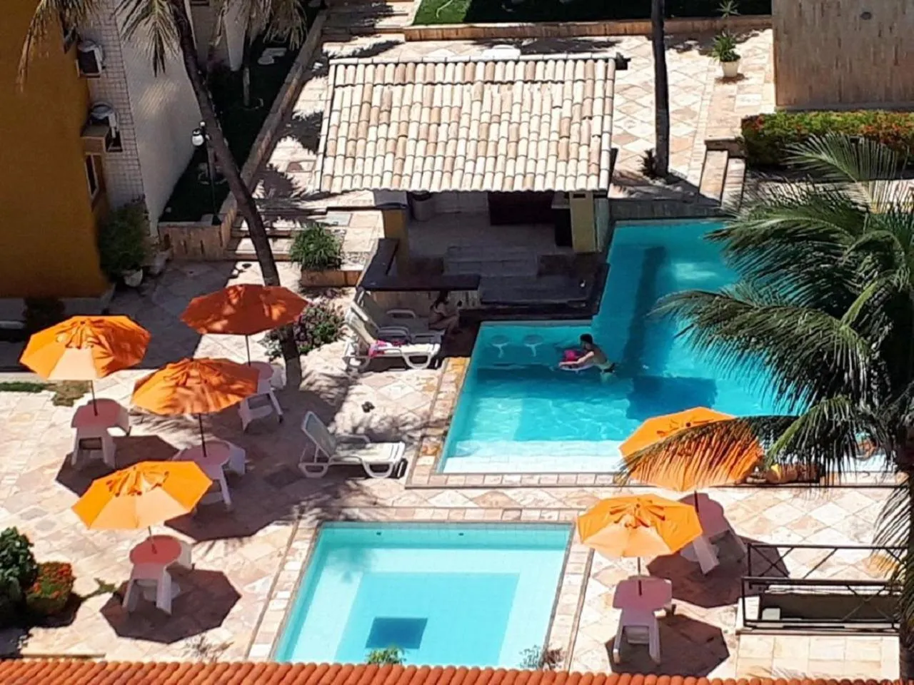 Pool View in Sol Praia Marina Hotel