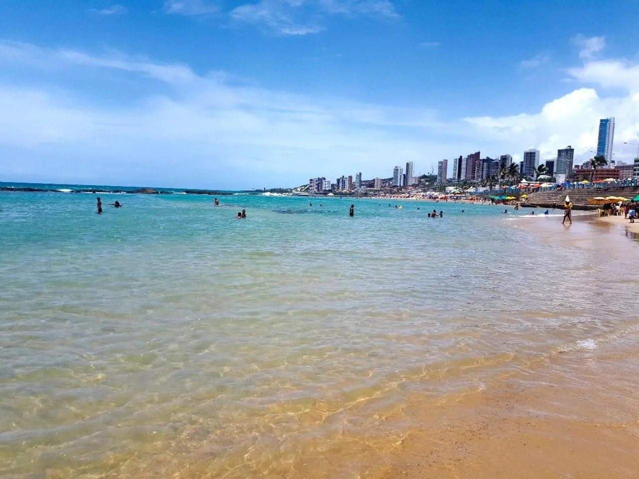 Beach in Sol Praia Marina Hotel