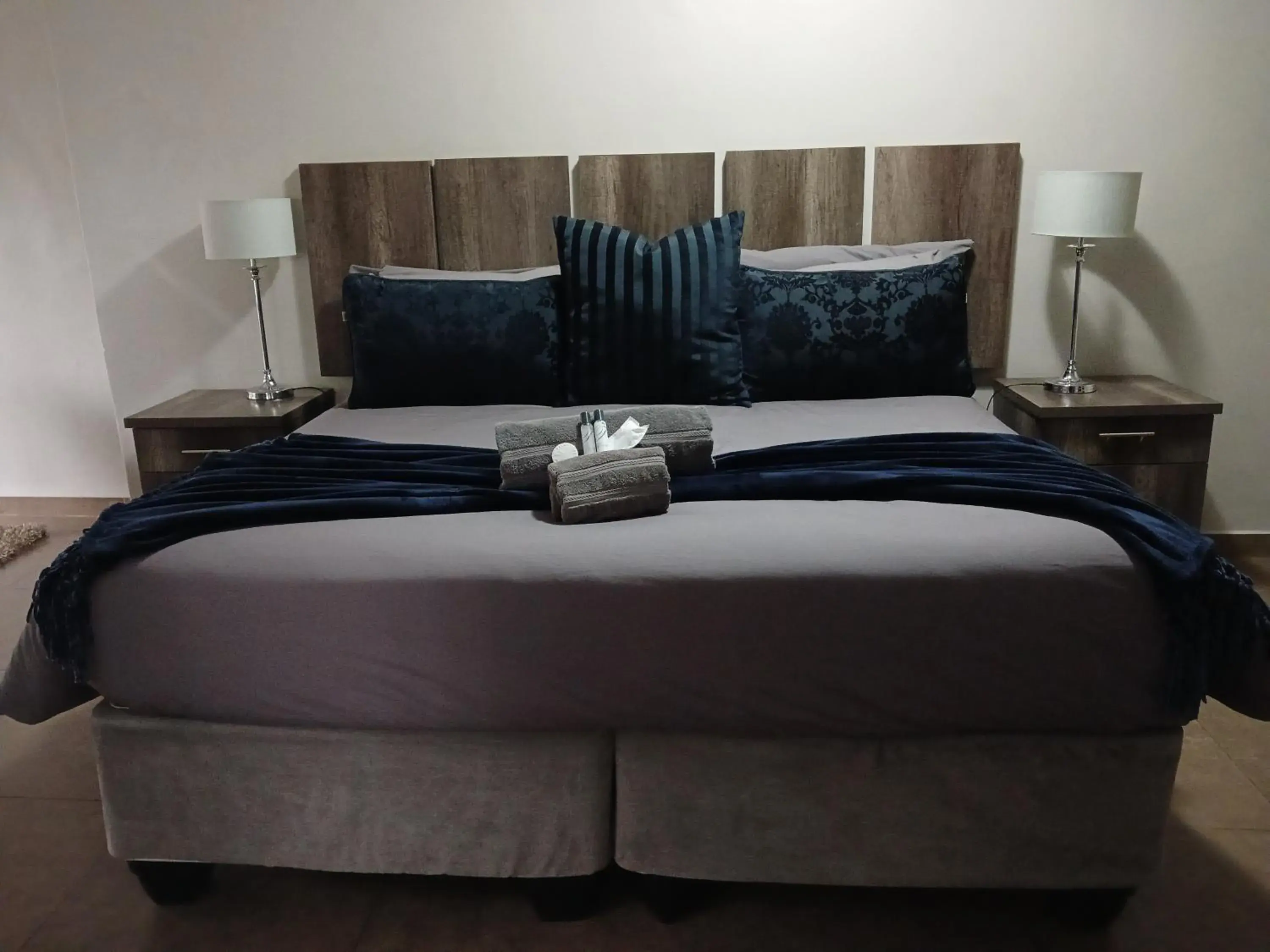 Bed in Blue Sparrow Guest House Bed in Blue Sparrow Guest House