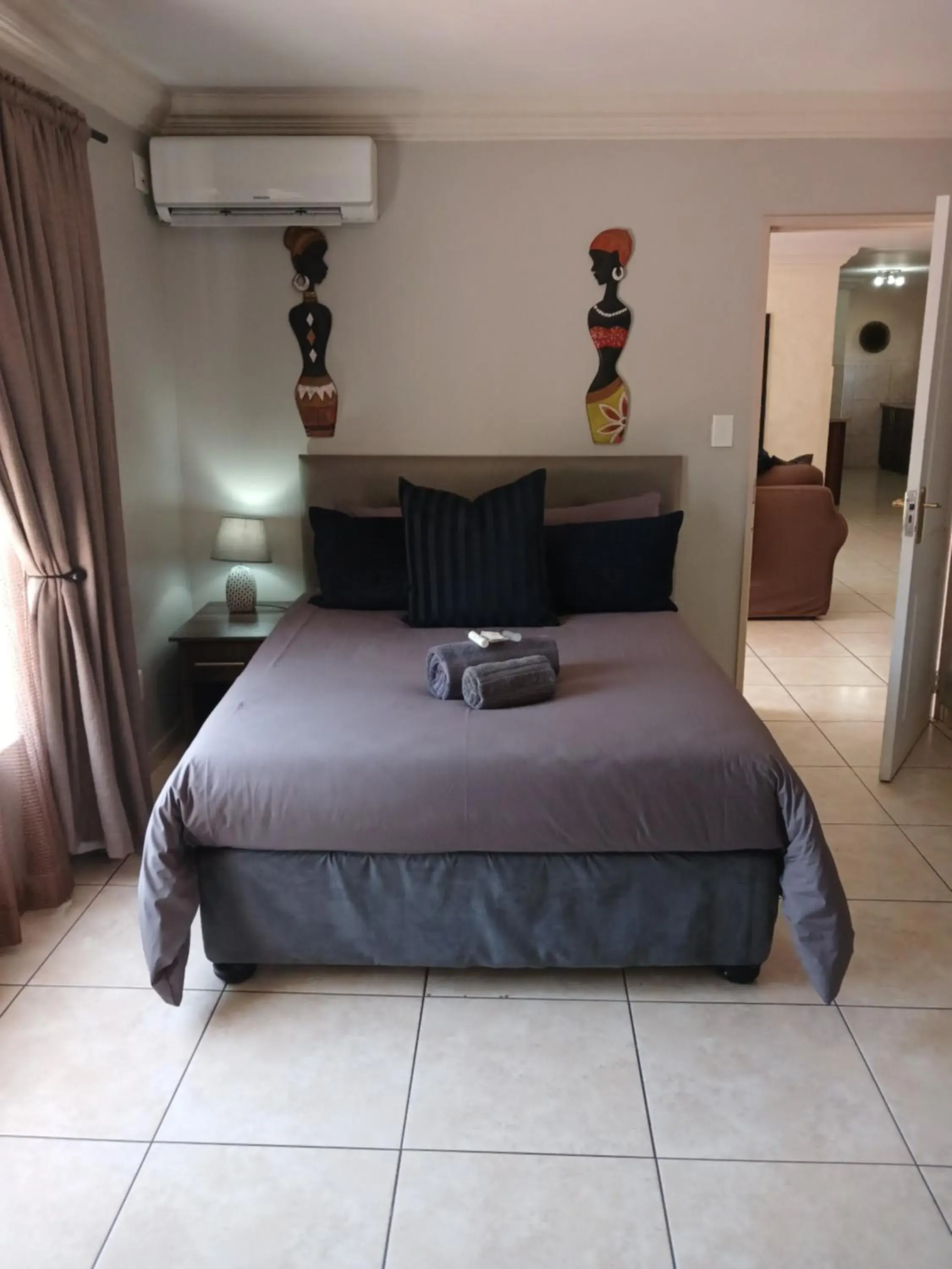 Bed in Blue Sparrow Guest House Bed in Blue Sparrow Guest House