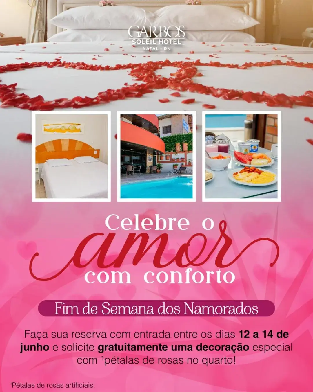 Bed in Garbos Soleil Hotel Bed in Garbos Soleil Hotel