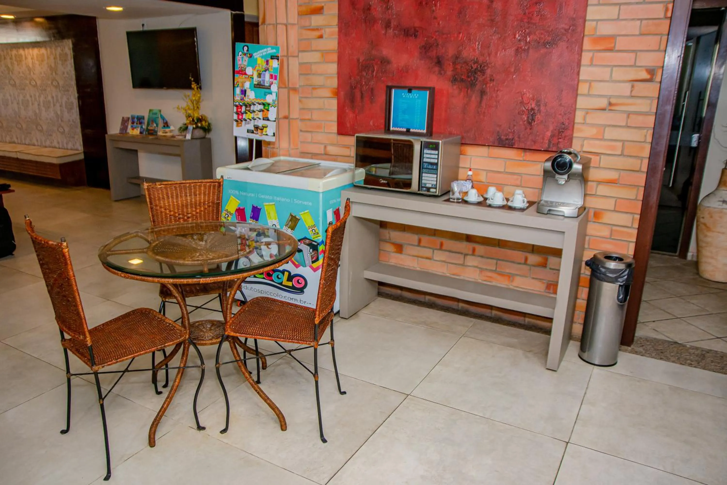 Dining area in Garbos Soleil Hotel