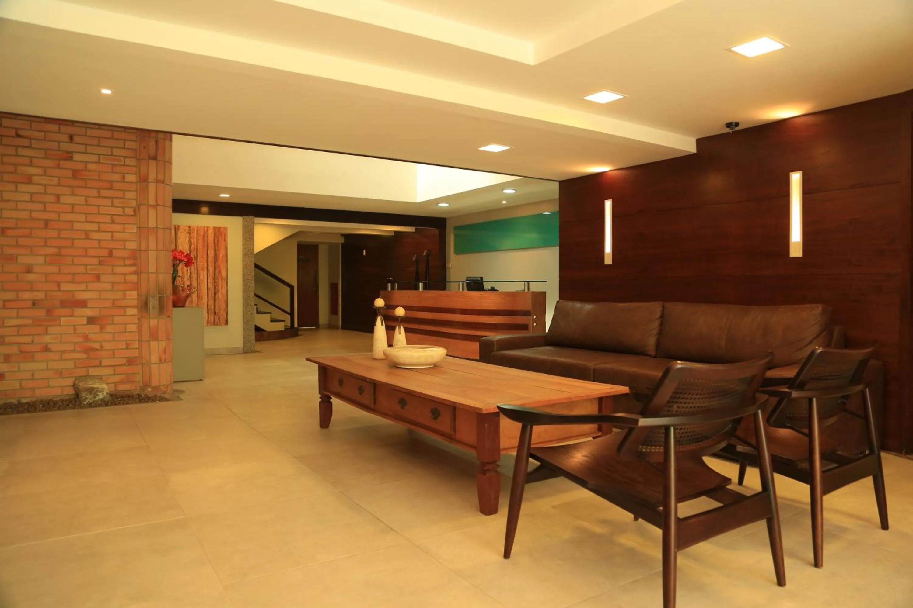 Lobby or reception in Garbos Soleil Hotel
