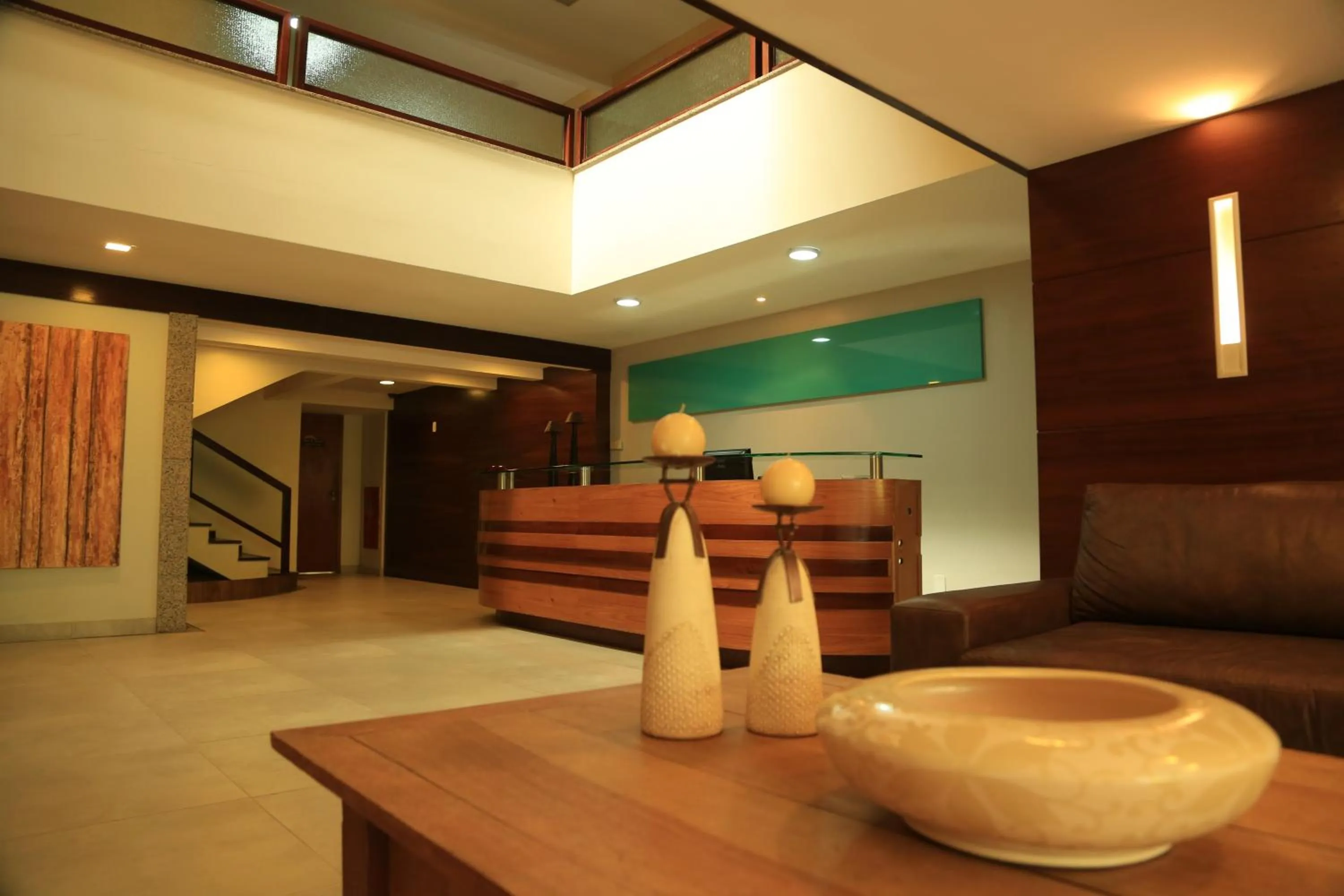 Lobby or reception in Garbos Soleil Hotel