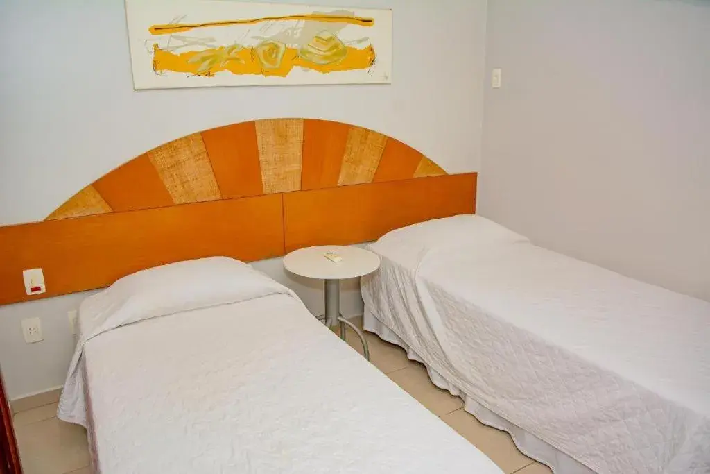 Bed in Garbos Soleil Hotel Bed in Garbos Soleil Hotel