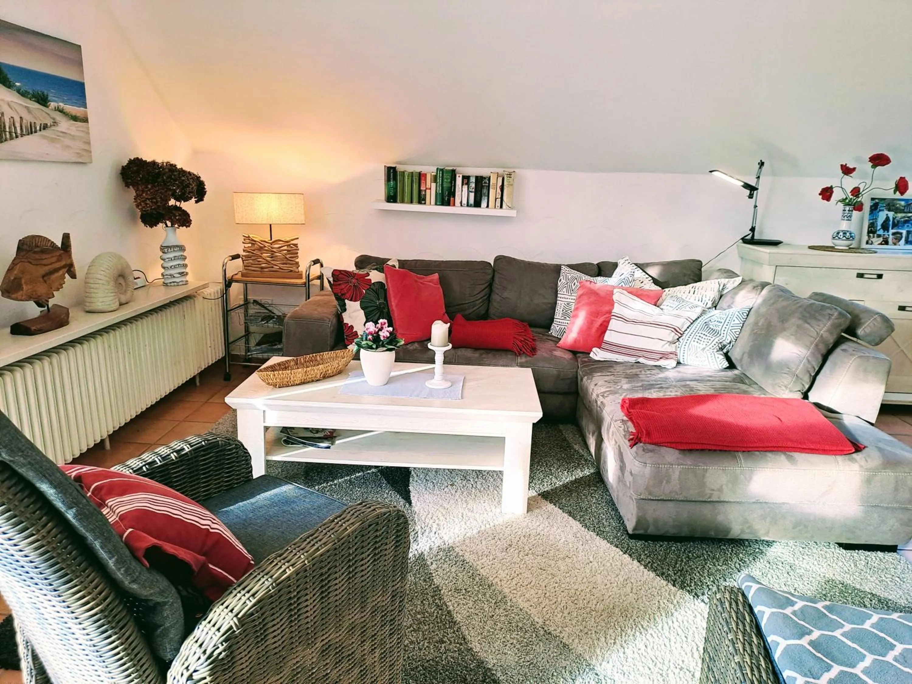 Living room in Ferienwohnung Luisa