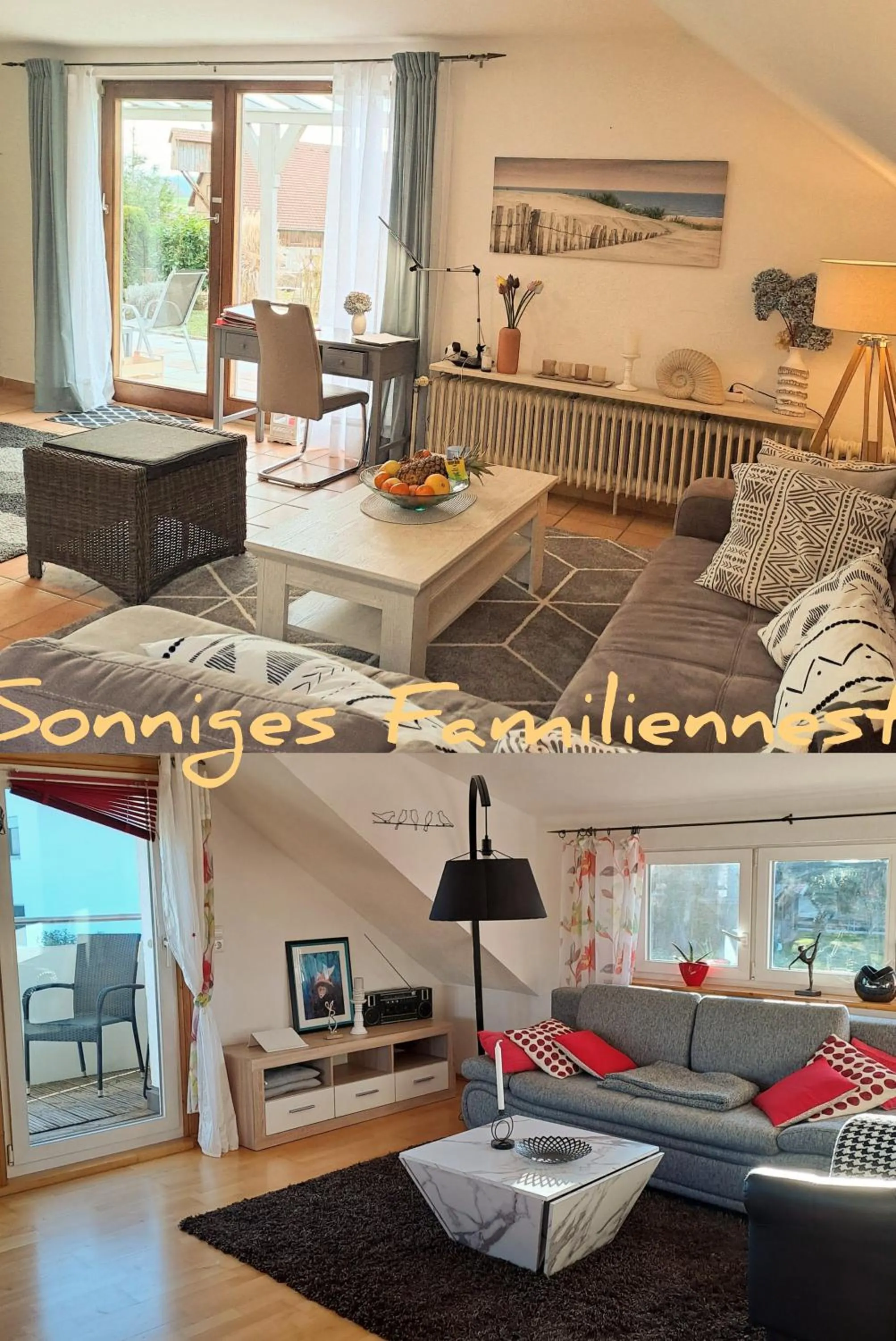 Seating area in Sonniges Familien-Nest im Allgäu