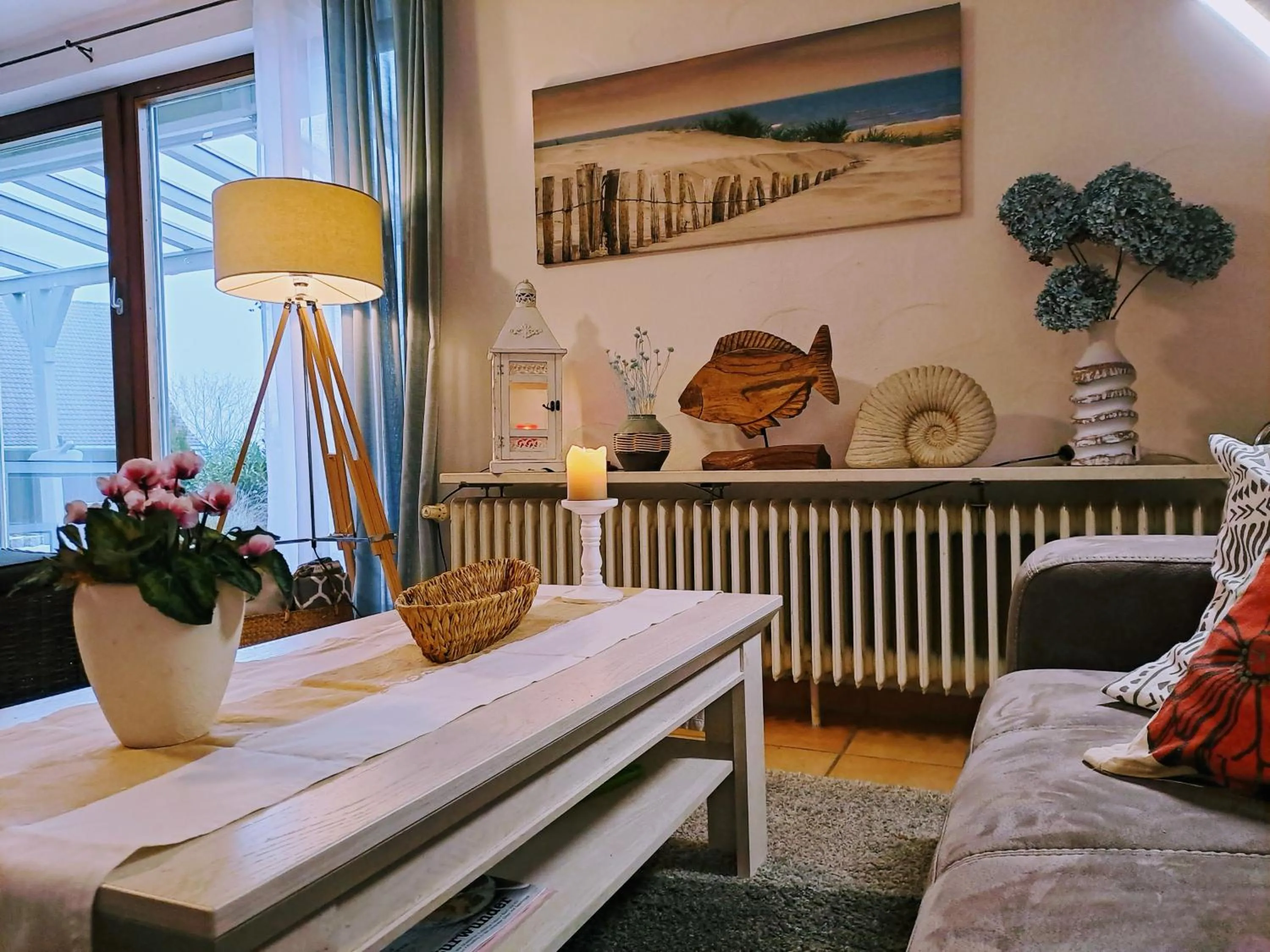 Seating area in Ferienwohnung Luisa