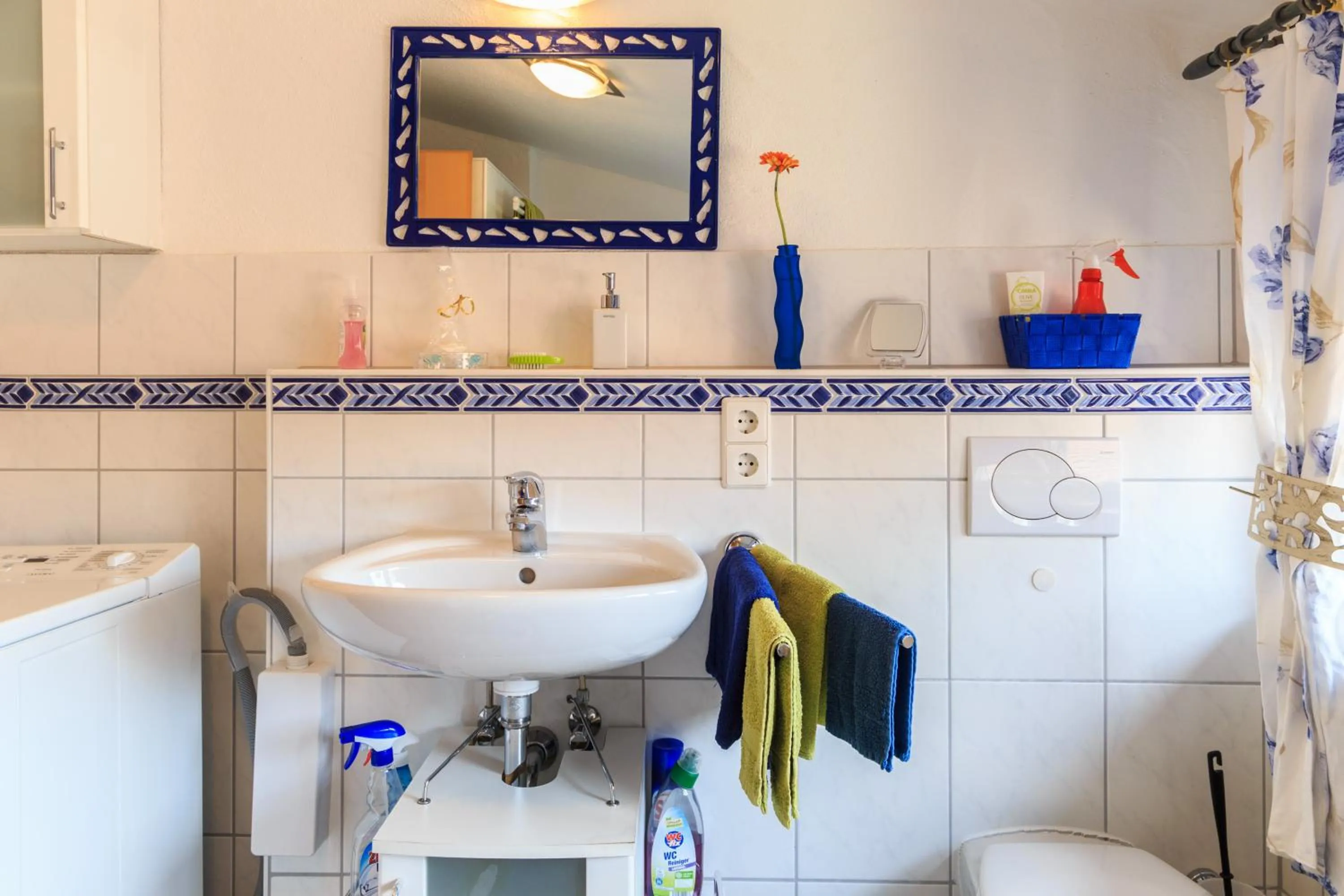 Bathroom in Ferienwohnung Luisa