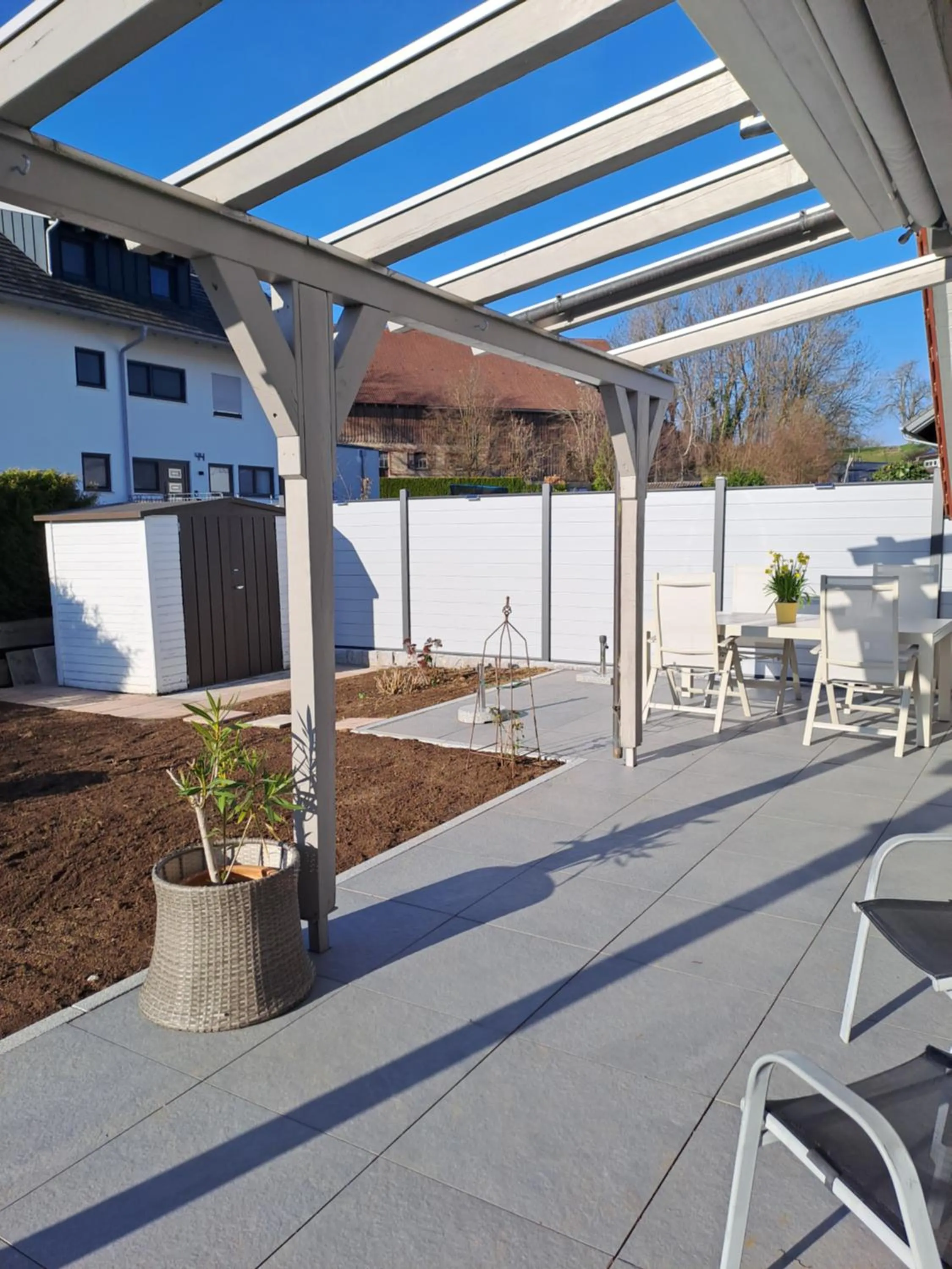 Balcony/Terrace in Sonniges Familien-Nest im Allgäu